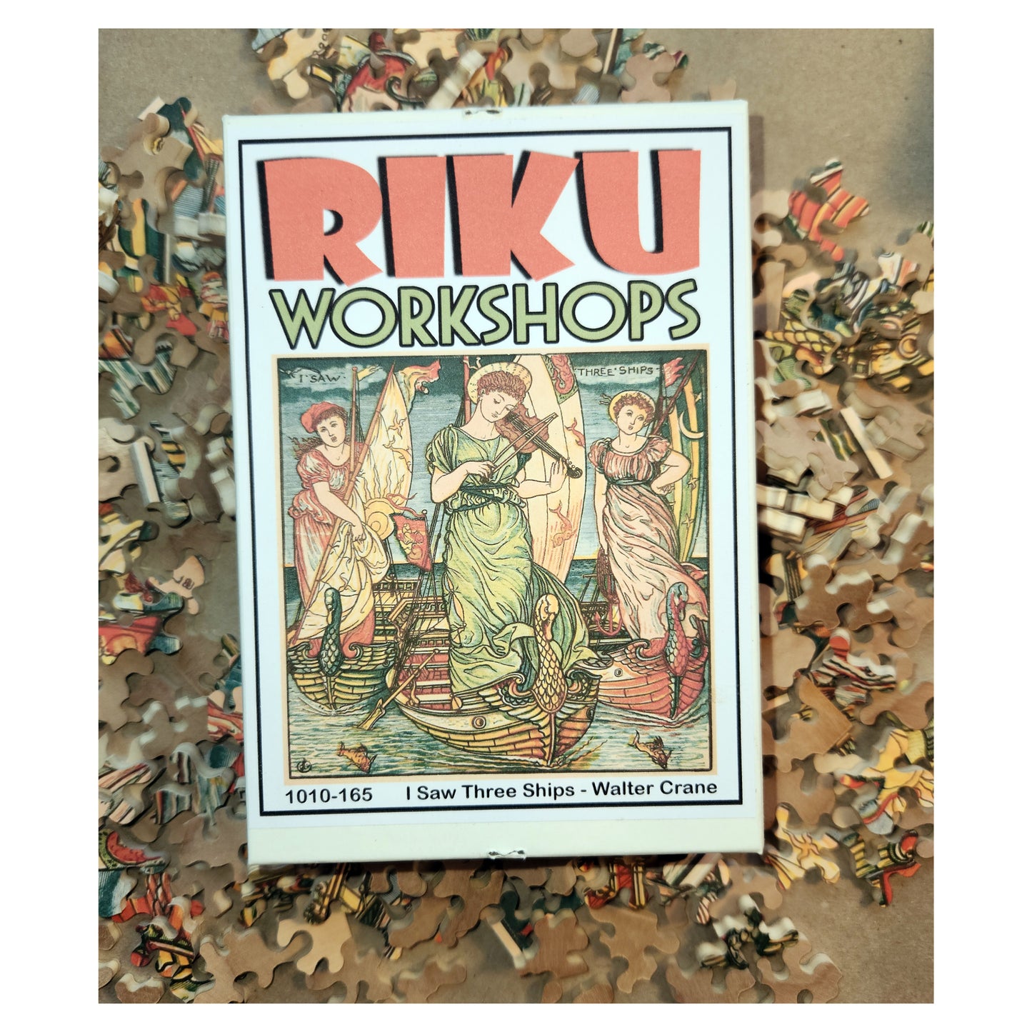 1010-165 I Saw Three Ships - Walter Crane