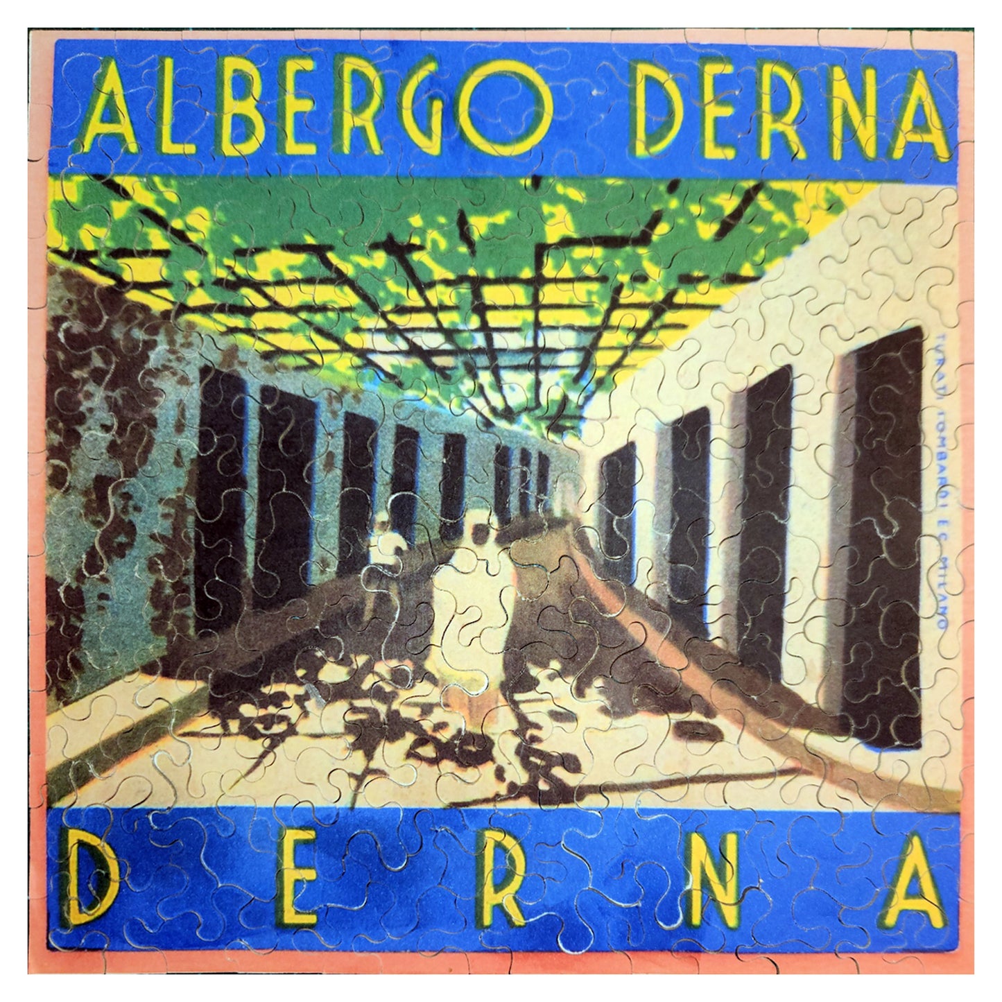 1010-22 Albergo Derna - Derna, Italy