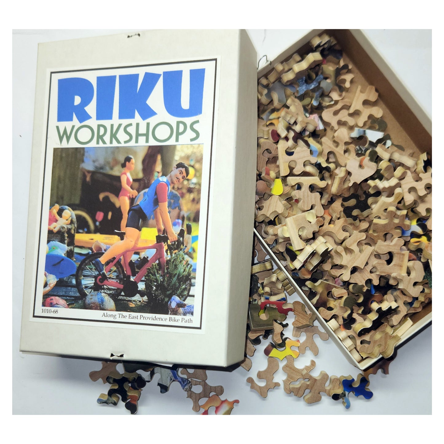 1010-68 A Random Assemblage Alongside The East Providence Bike Path - Rhode Island