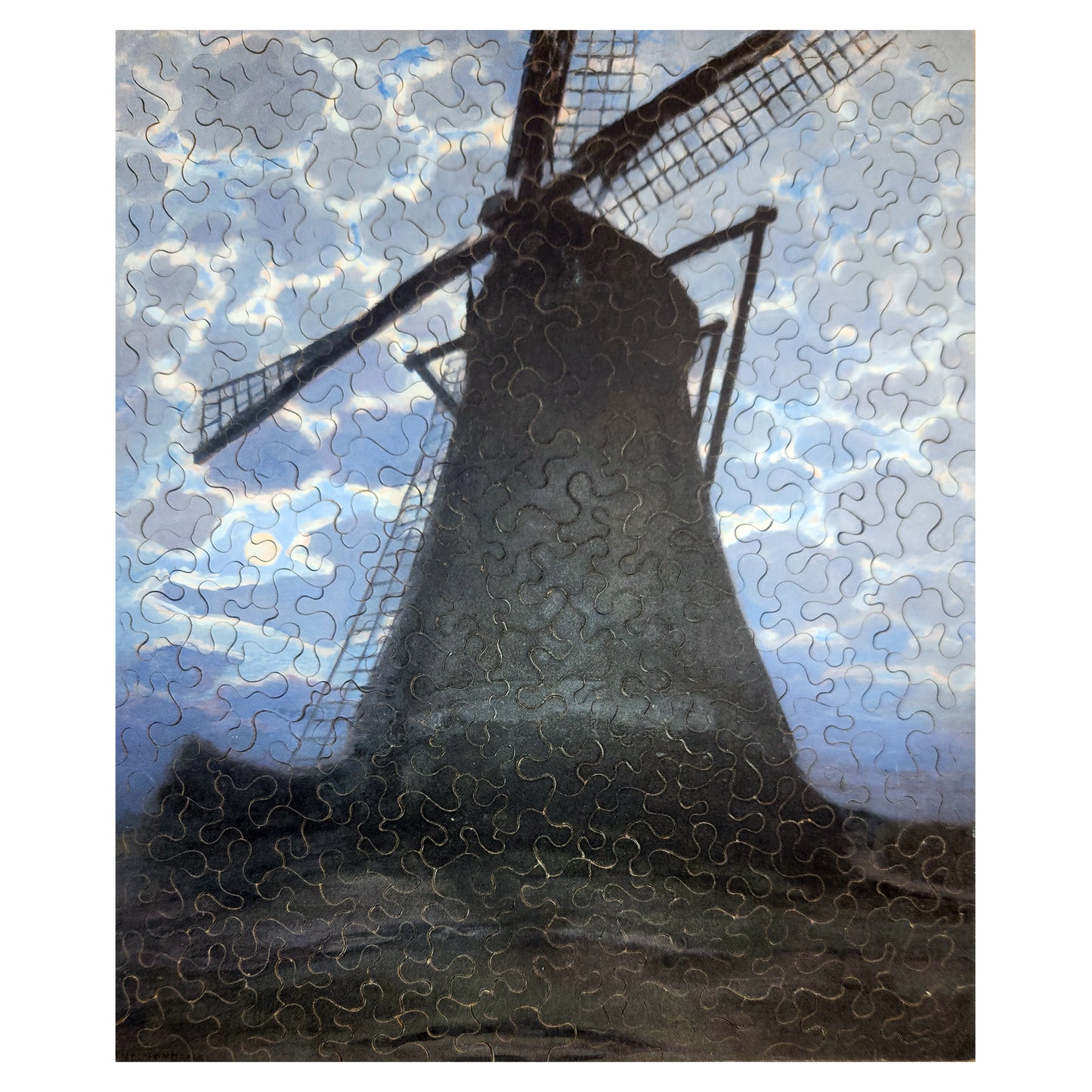 1012-94 Windmill - Piet Mondrian 1917