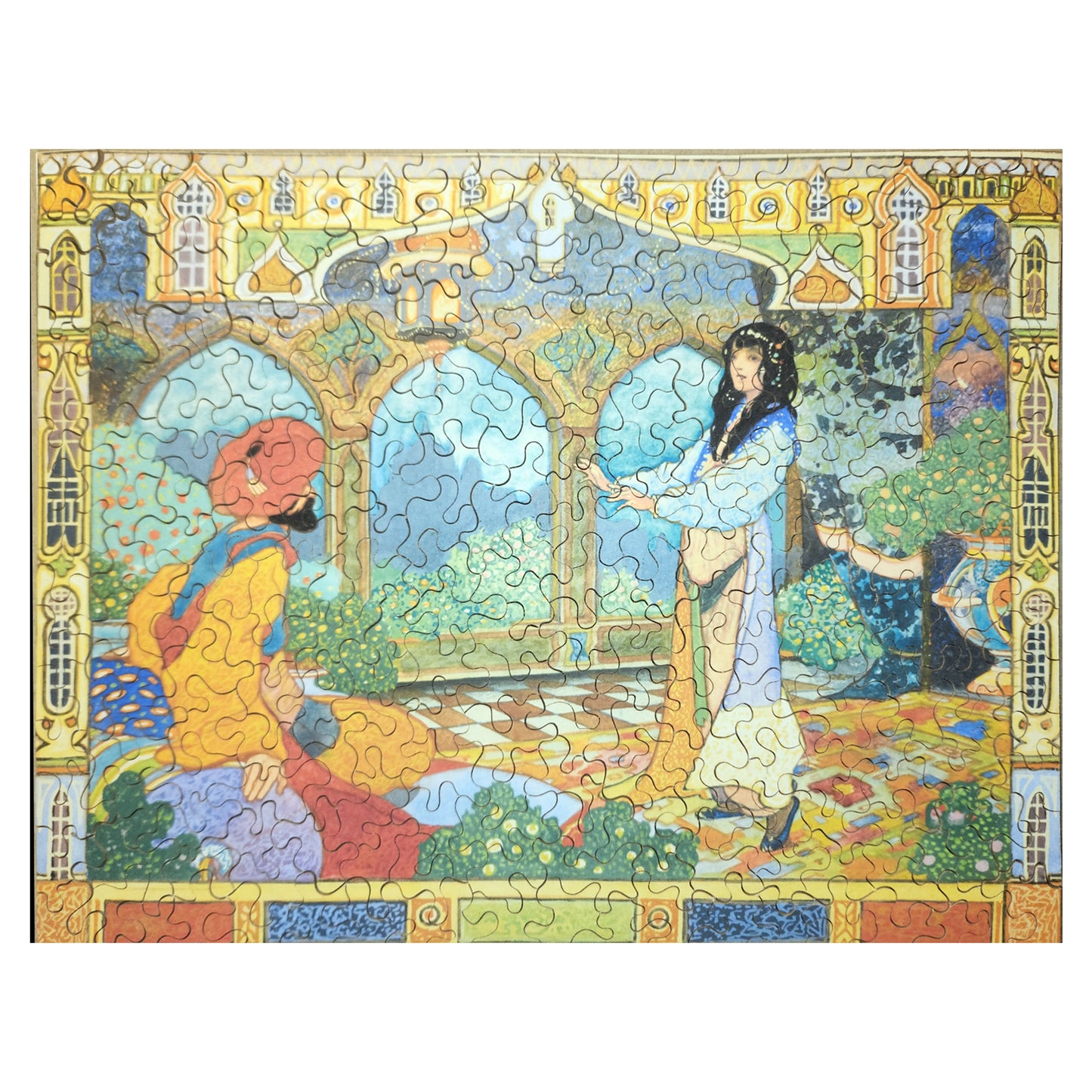 1013-126 Prince Ahmed and The Fairy - Charles Robinson