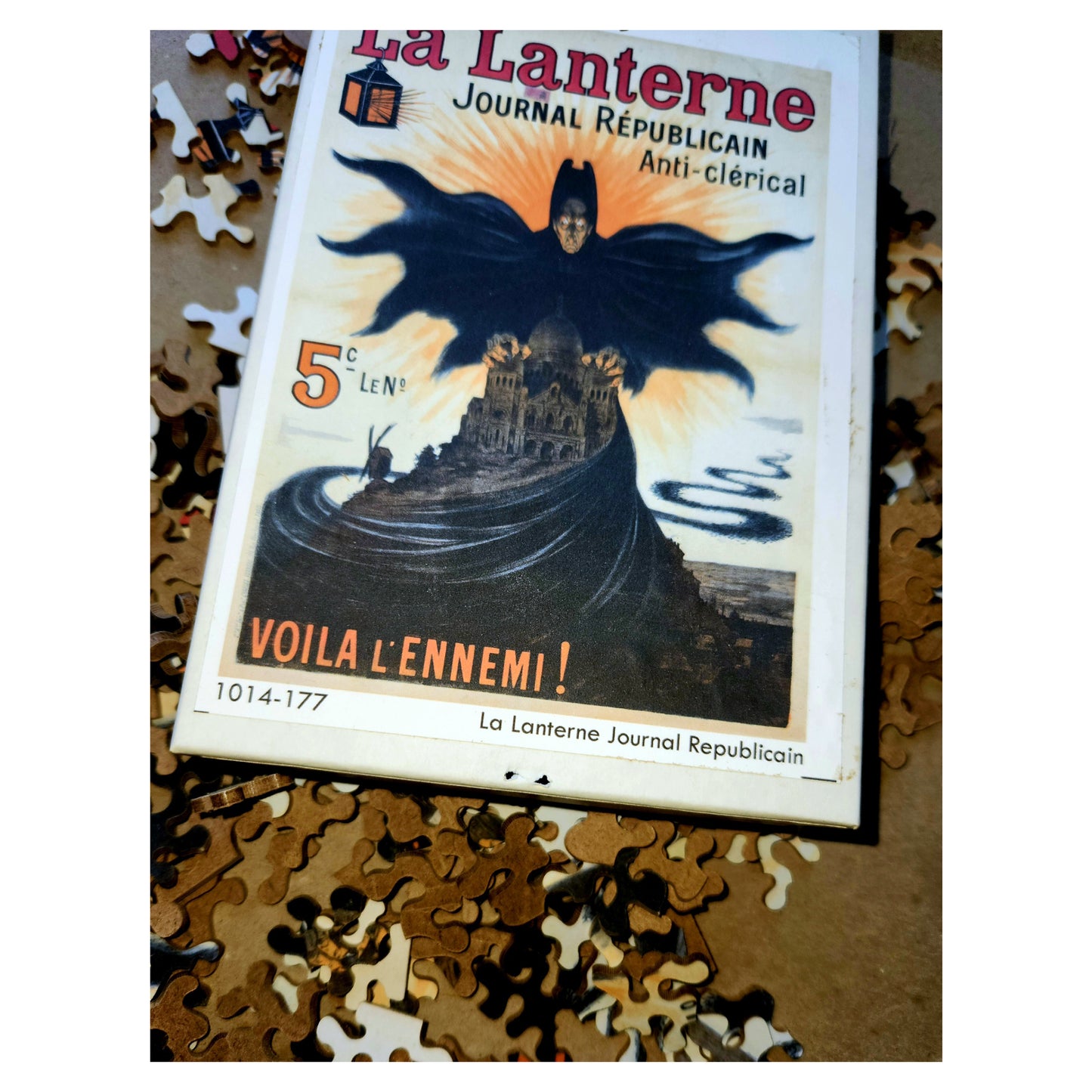 1014-177 La Lanterne Journal Republicain Anti-Clerical