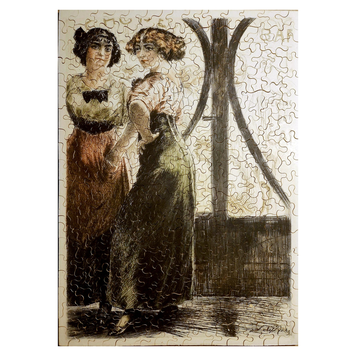 1014-97 Street Girls, Paris 1914 - Almery Lobel Riche