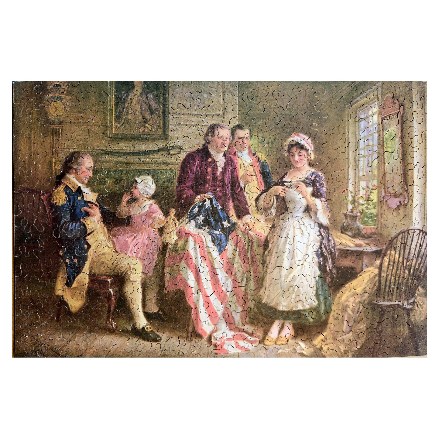 1015-156 Betsy Ross 1777 - Jean Leon Gerome Ferris