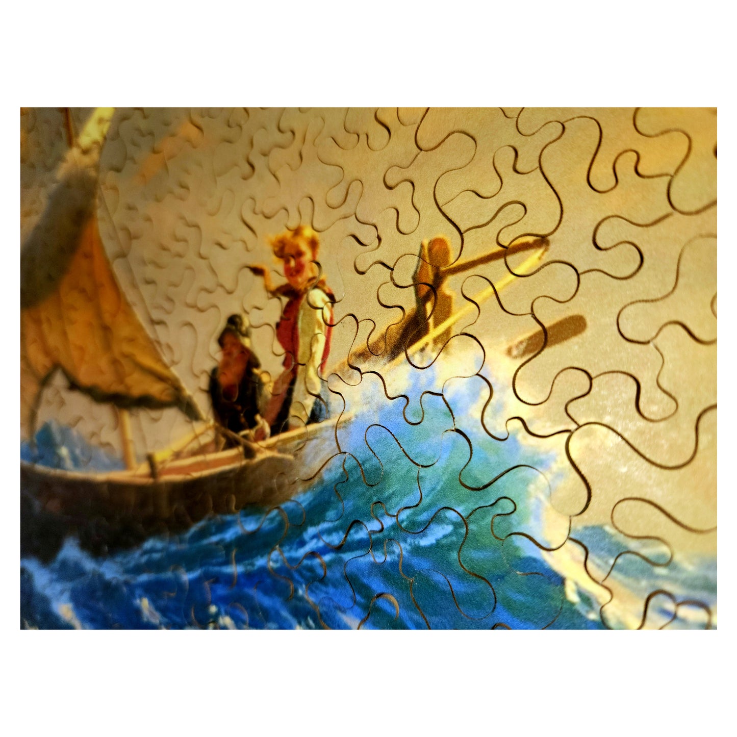 1015-88 Halfway Across The Fjord, 1881 - Hans Dahl