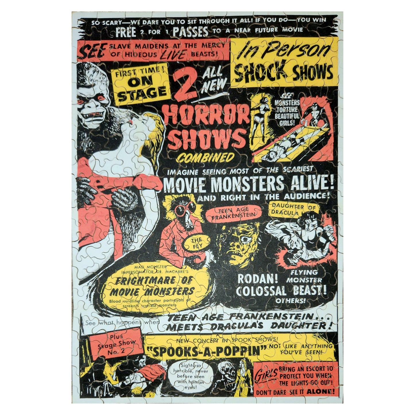 1015-98 In Person Shock Shows - MOVIE MONSTERS ALIVE!