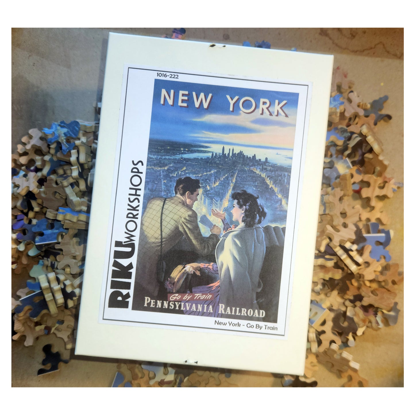 1016-222 NEW YORK - Go By Train