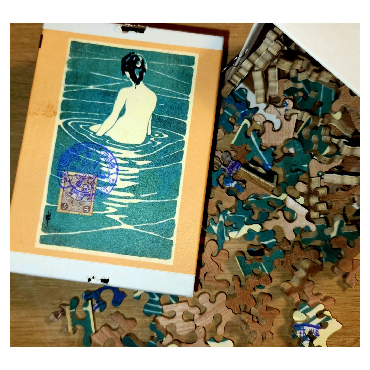 58-03 Female Nude Seated in Water, 1907