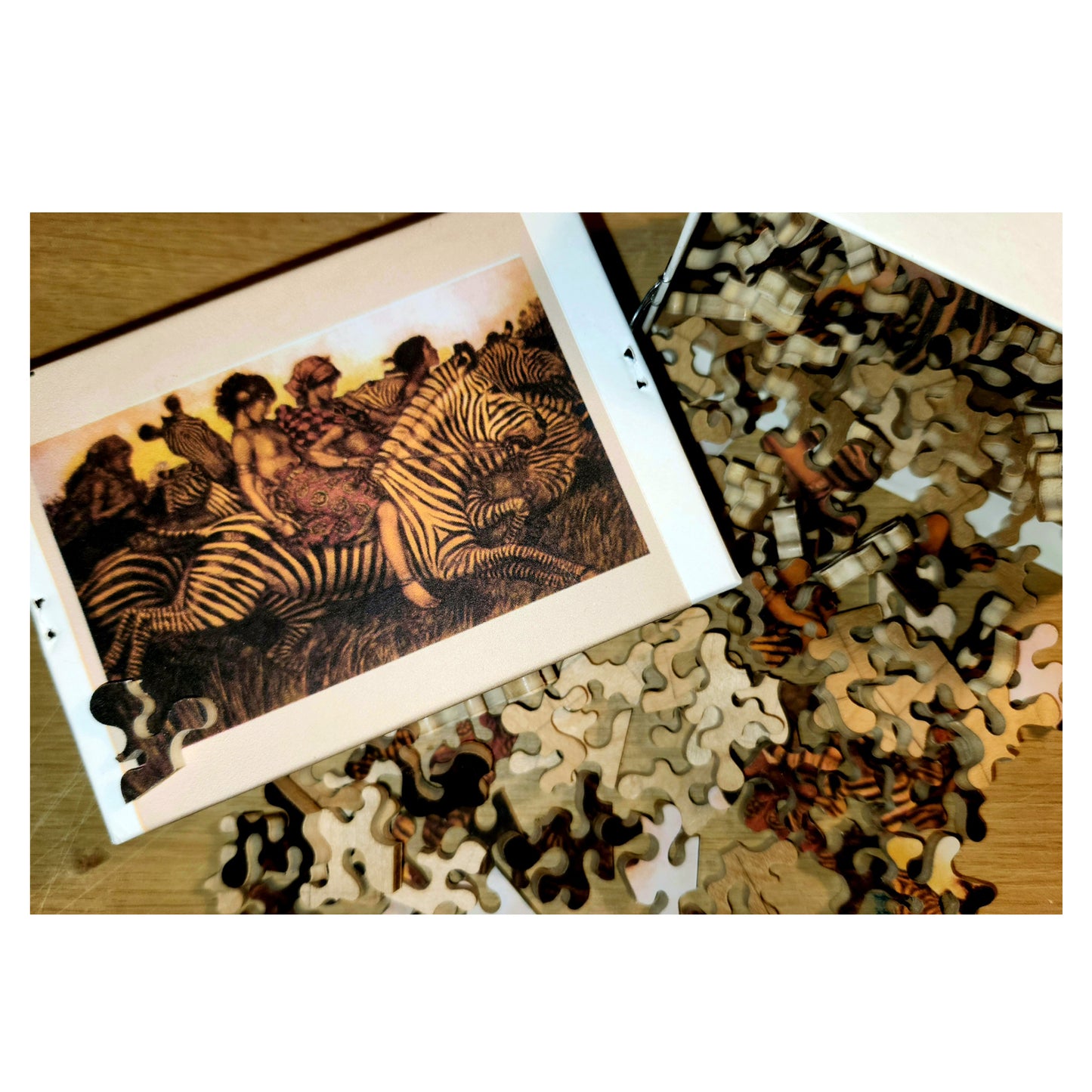 58-04 Women Riding Zebras - Wladyslaw Benda