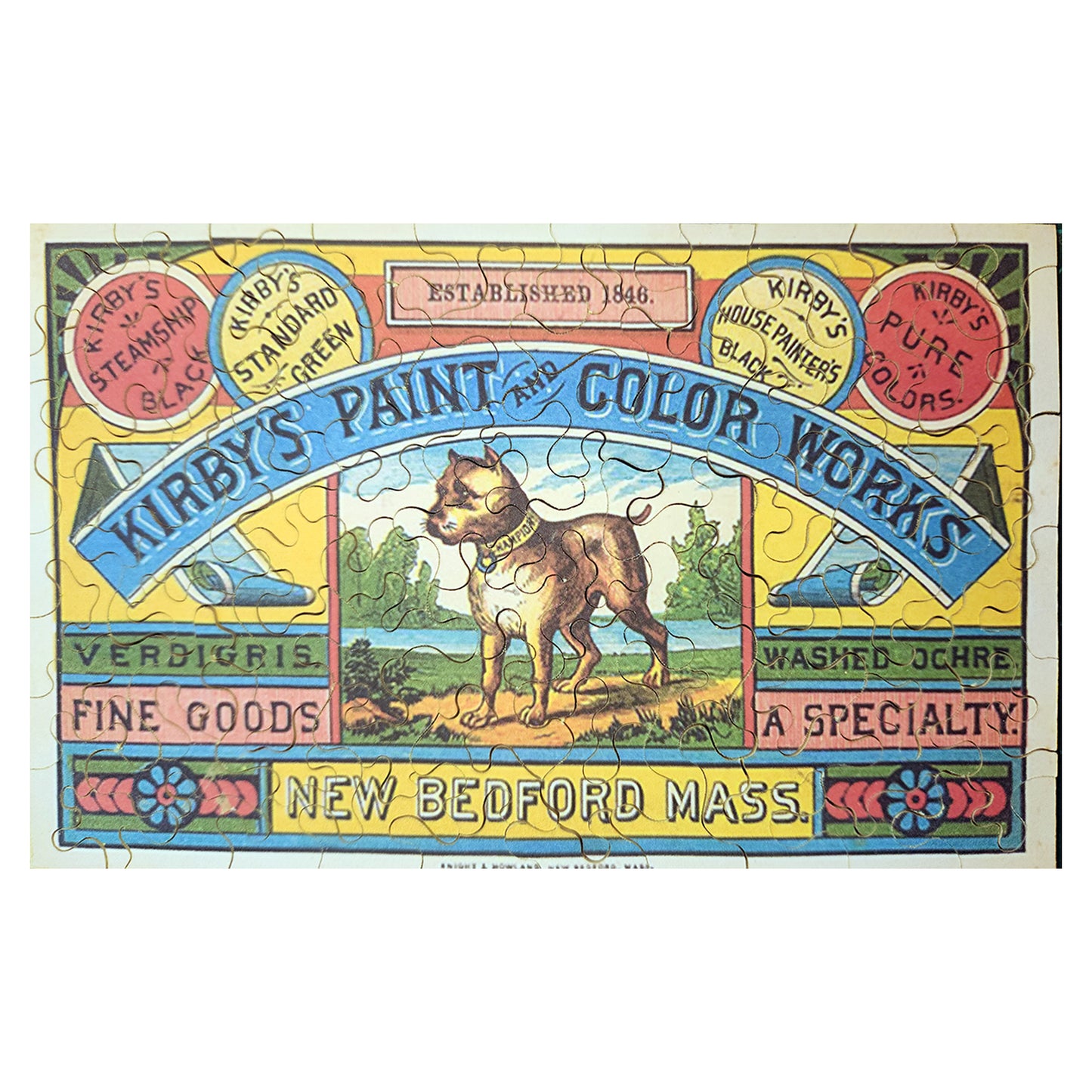 58-18 Kirby's Paint and Color Works, New Bedford MA