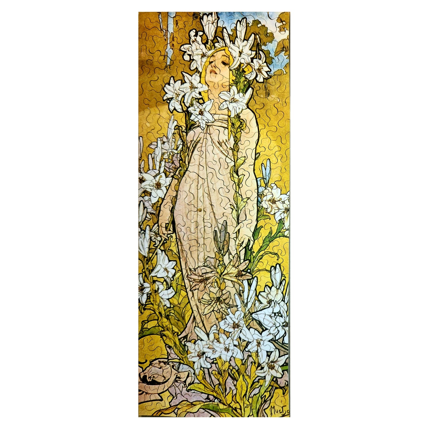 616-132 The Flowers, Lily - Alphonse Mucha 1898