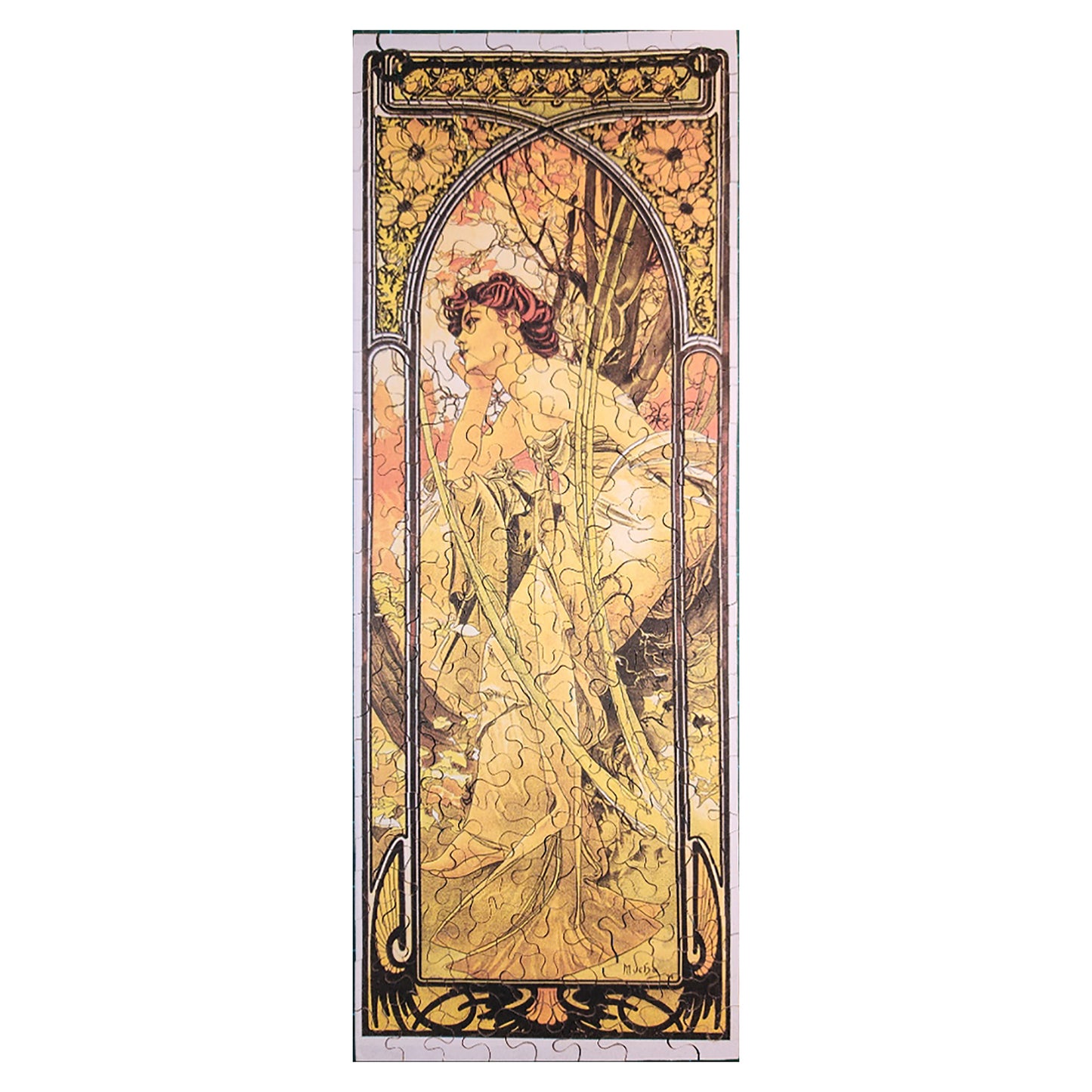 616-17 Evening Contemplation - Alphonse Mucha
