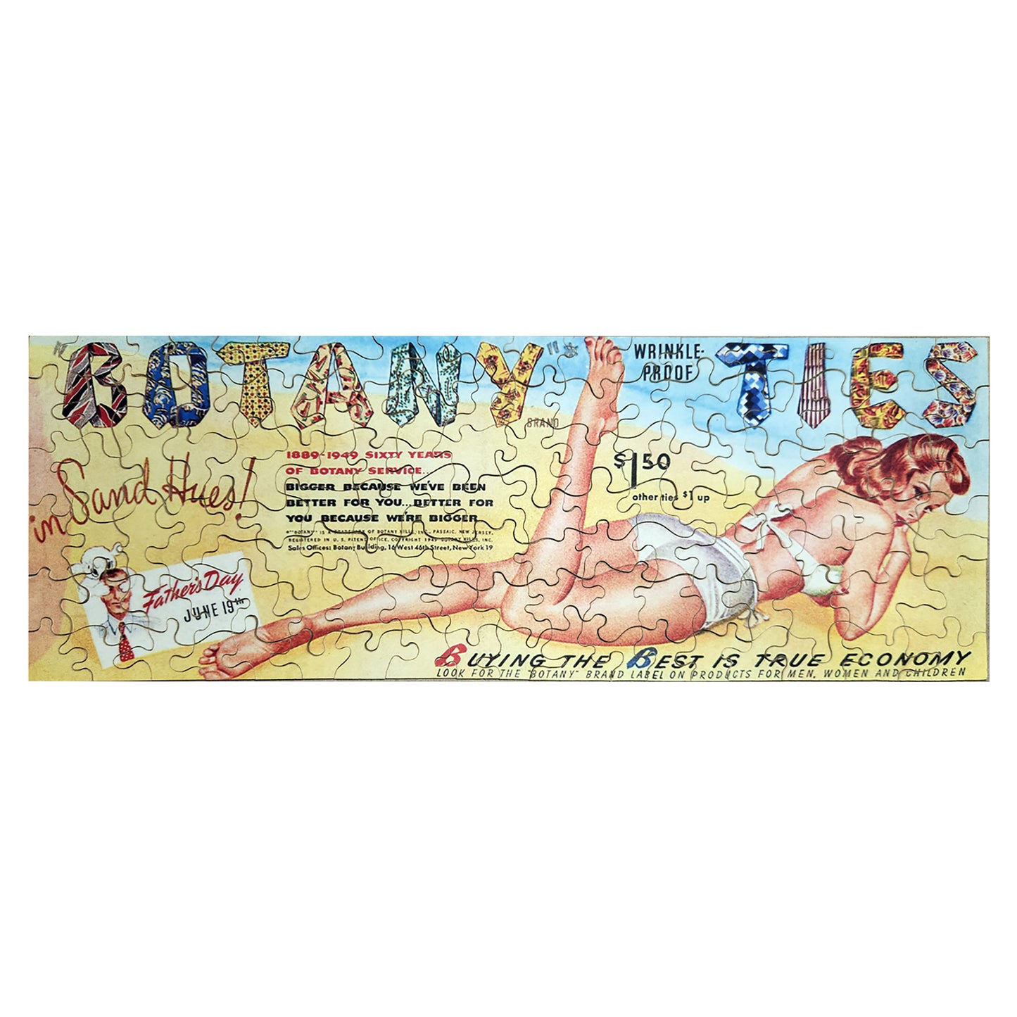 616-29 Botany Ties 2, 1950's