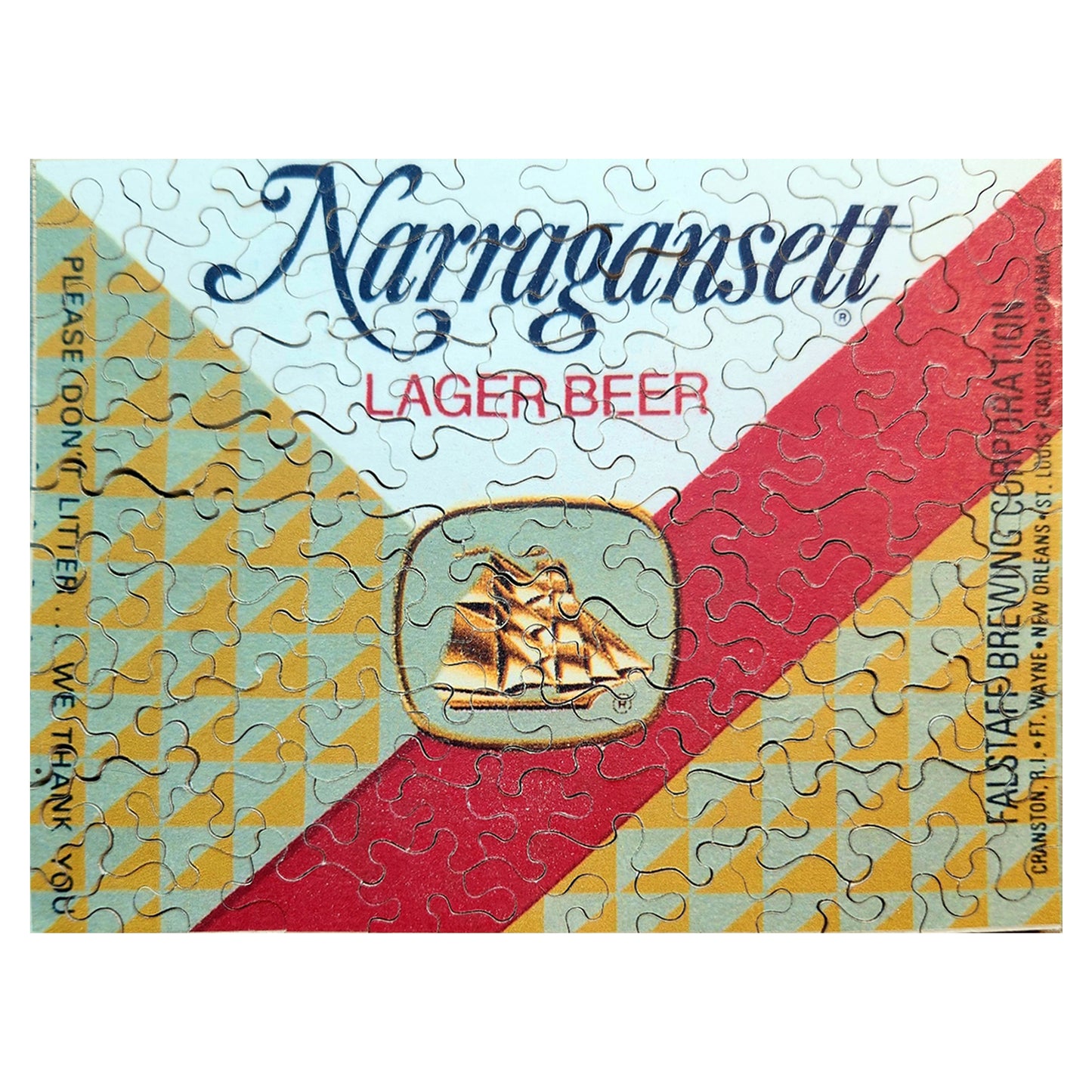 68-329 Narragansett Lager Beer