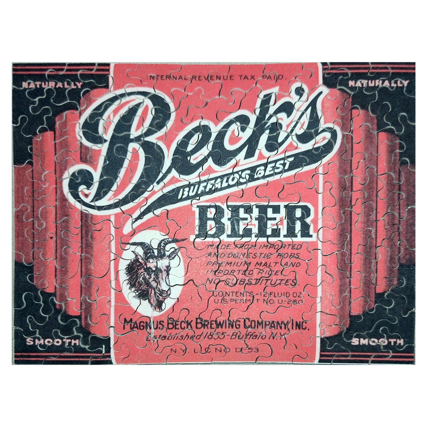 68-331 Beck's Buffalo's Best Beer