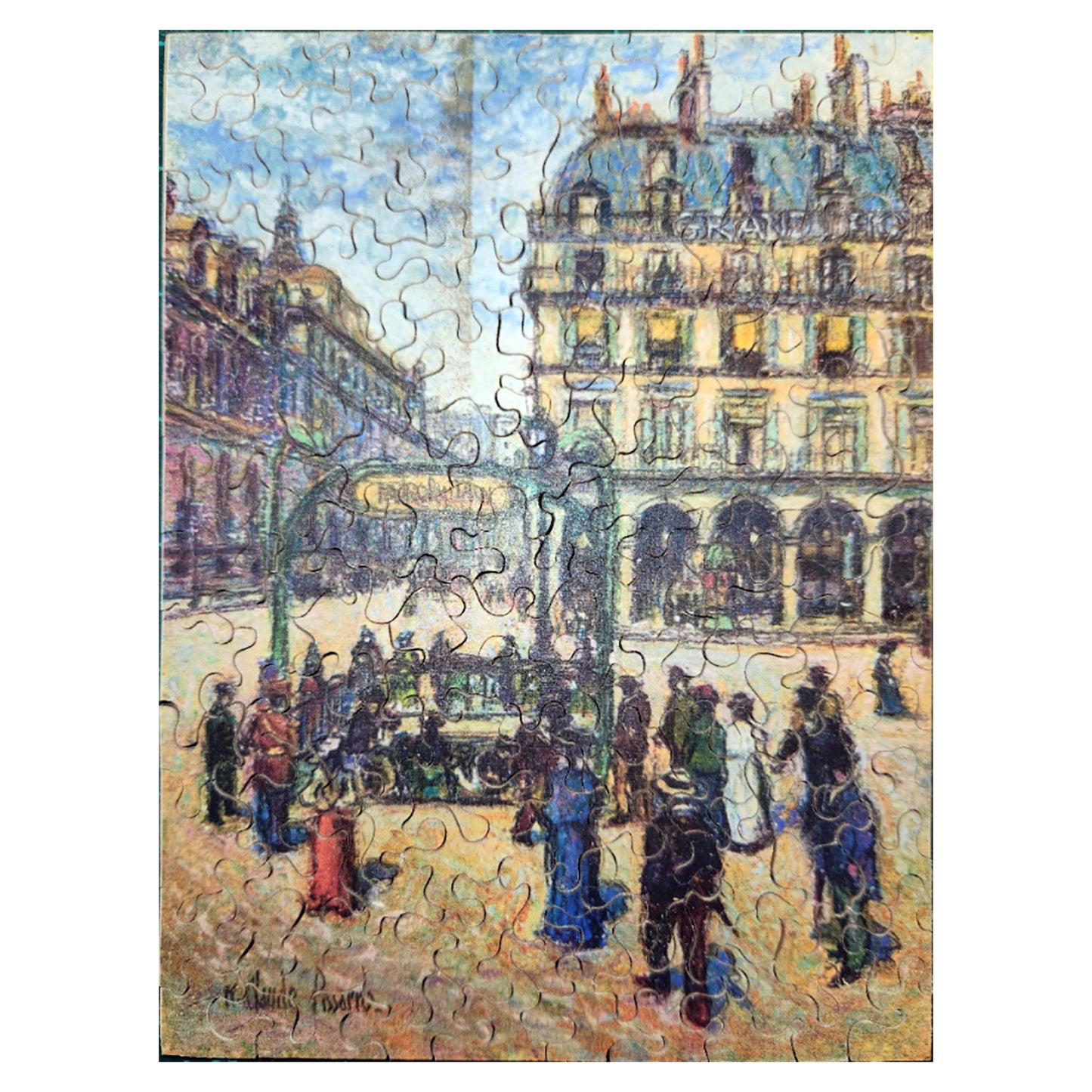 68-338 The Metropolitain - H.C. Pissarro