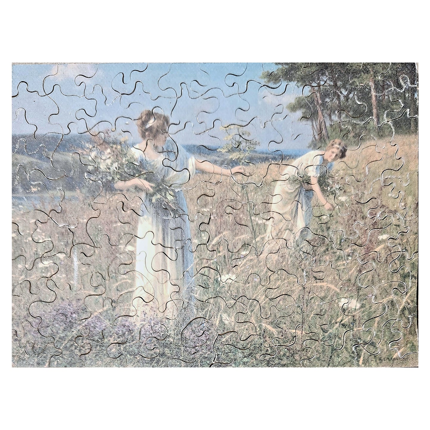 68-74 Picking Wildflowers - Leopold Franz Kowalski