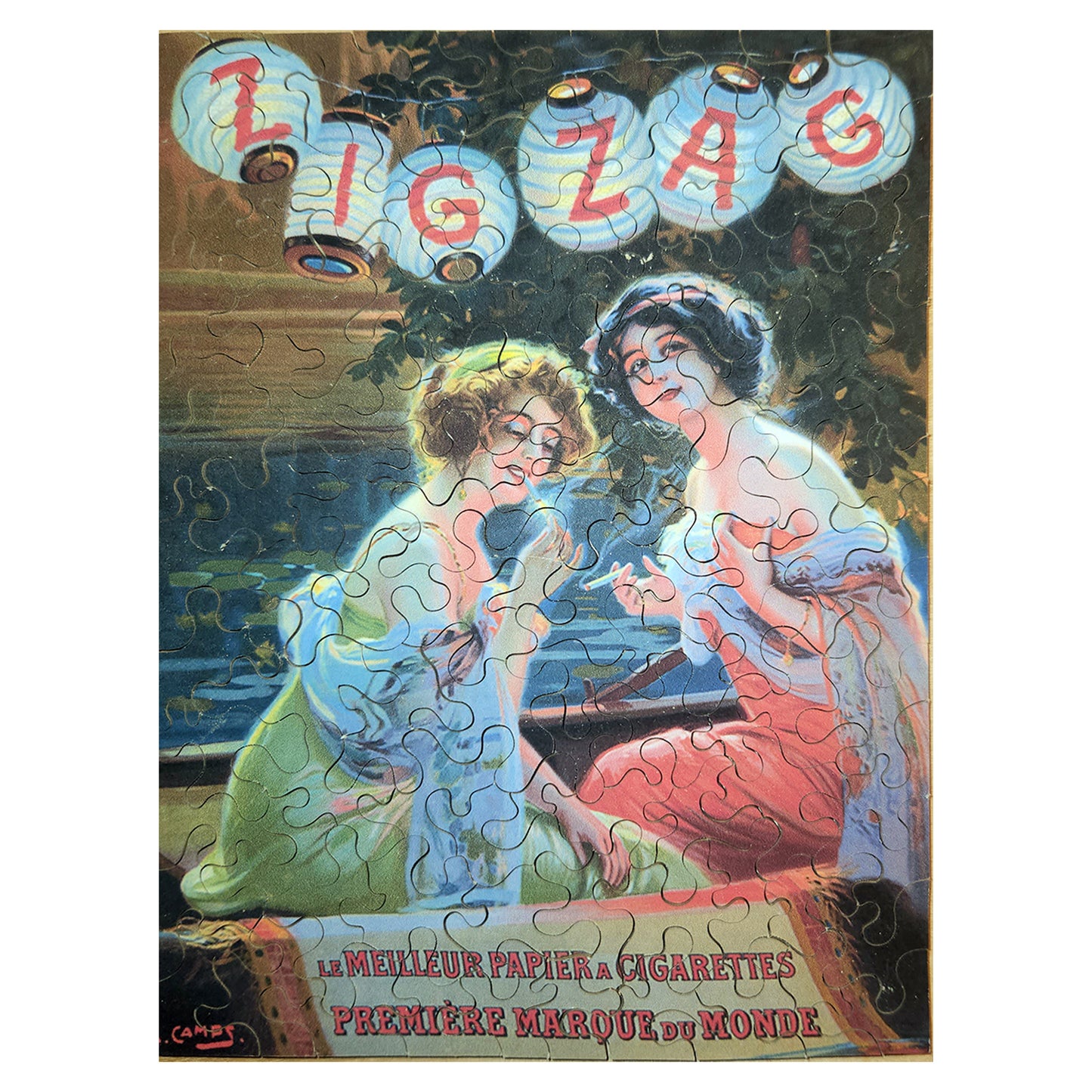 68-763 Zig Zag Le Meilleur Papier a Cigarettes advertisement