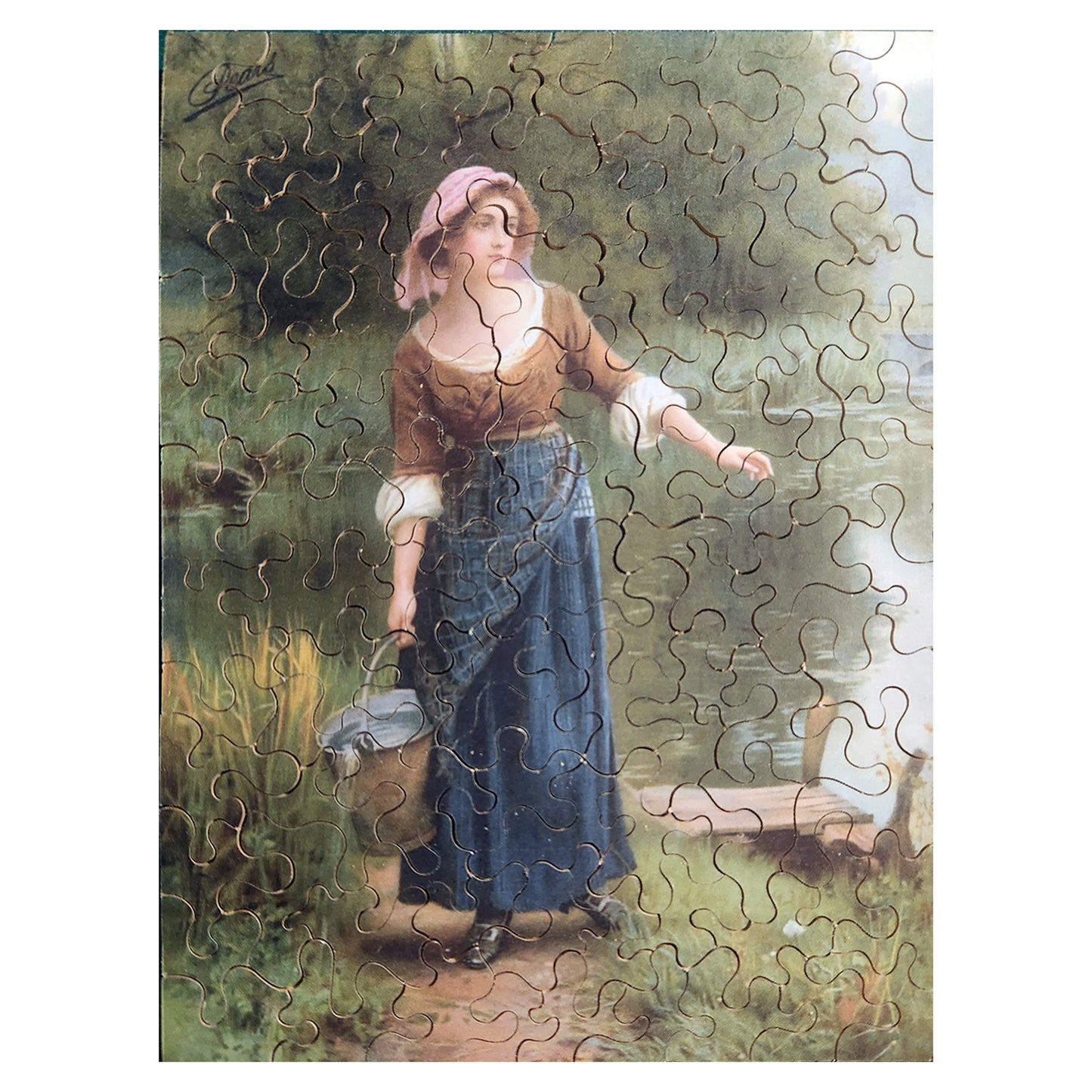 68-93 A Rustic Beauty - William Affleck (Pears Annual, 1912)