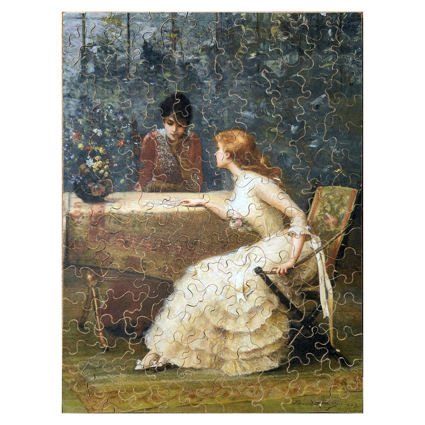 912-62 Asking The Cards - Edouard Bisson 1889