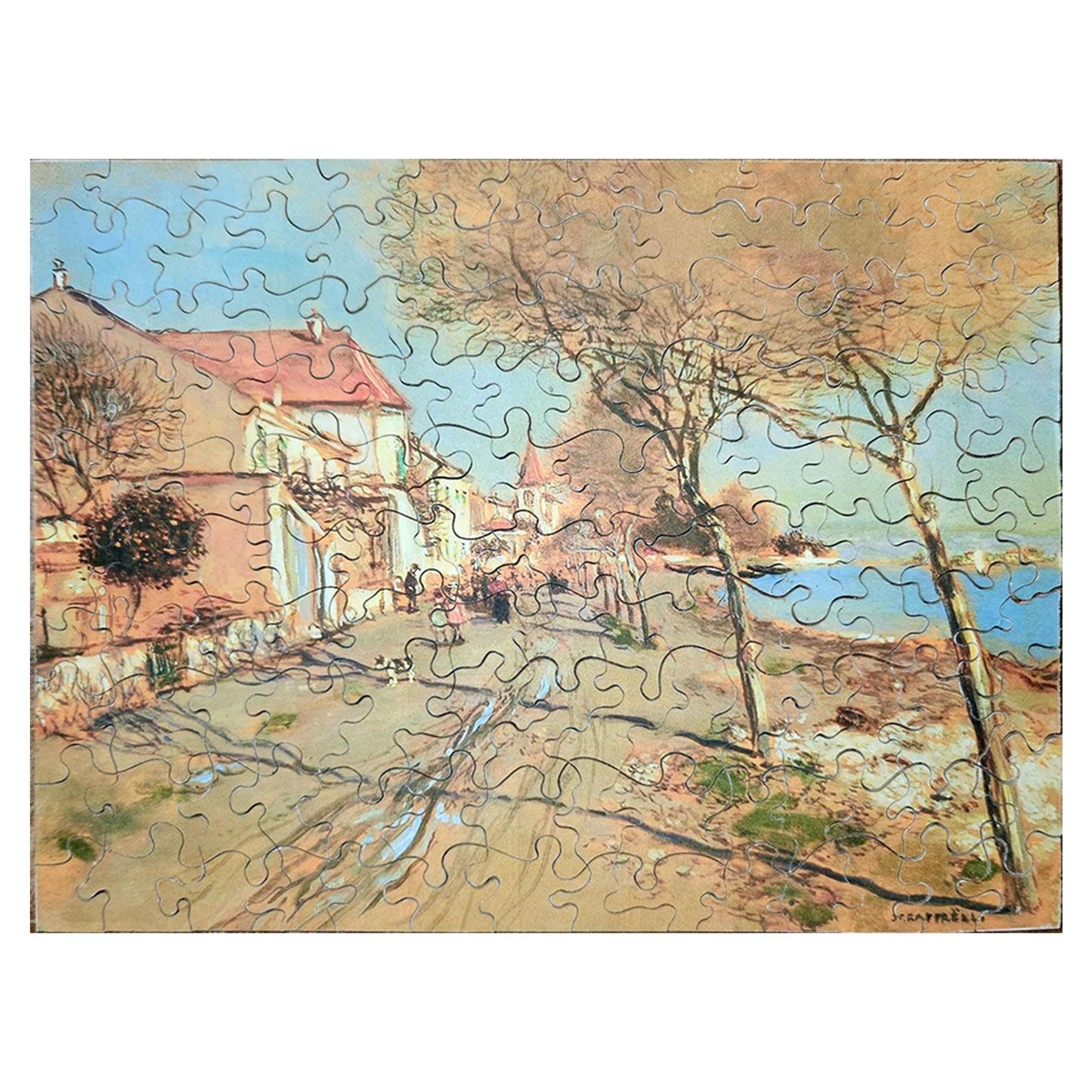 912-65 Paisaje - Jean-Francois Raffaelli