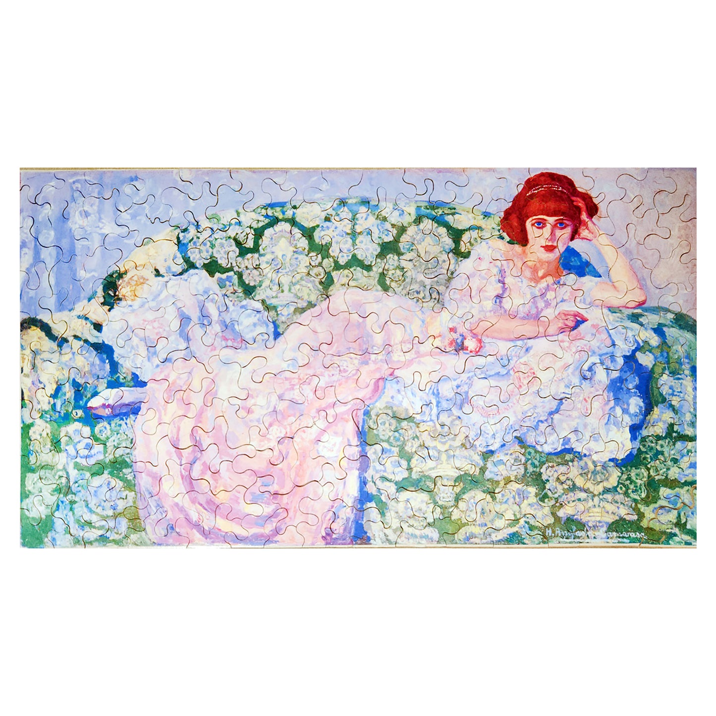 916-147 La Gata Rosa - Hermen Anglada Camarasa, 1908