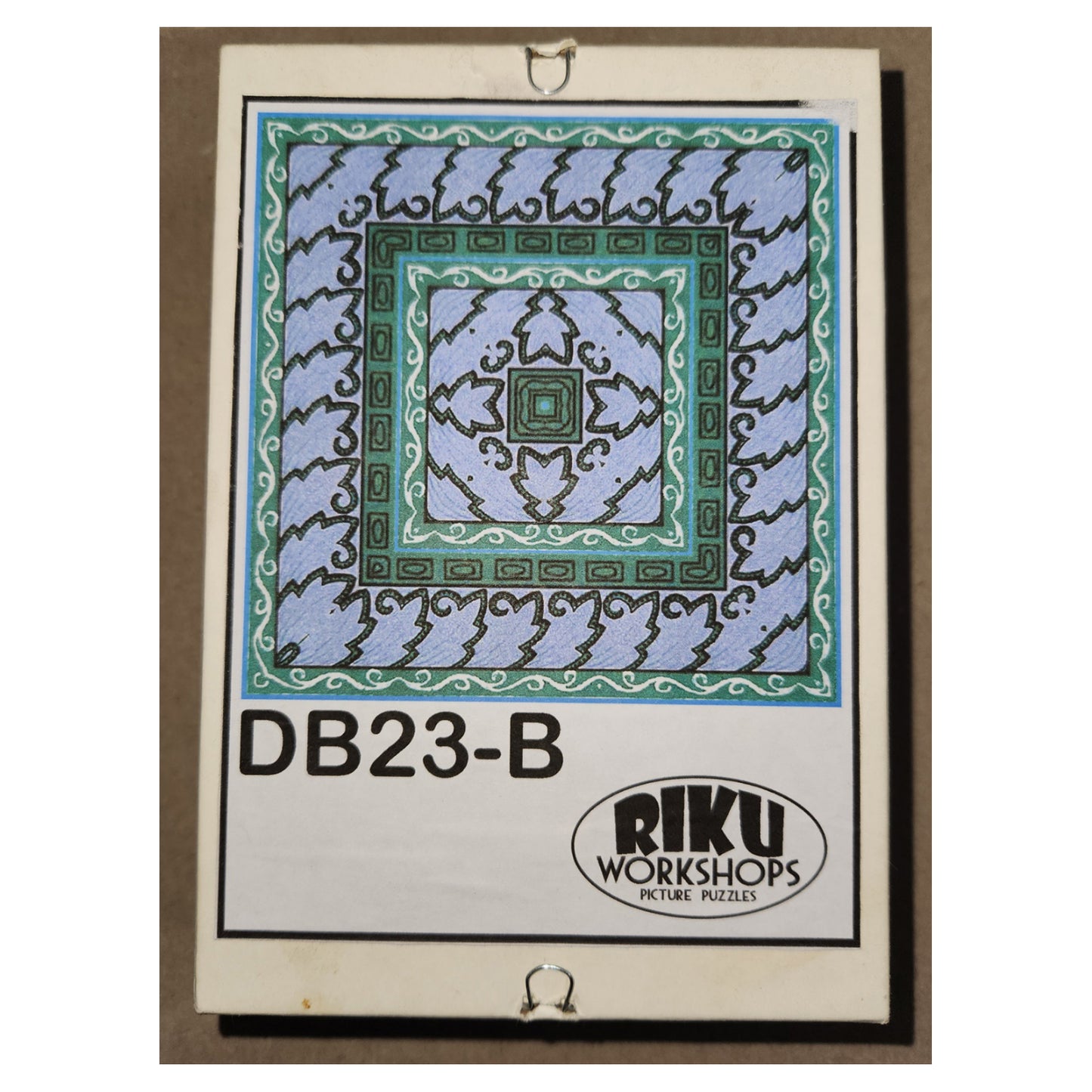 Dan Banner Pattern Puzzle #23B