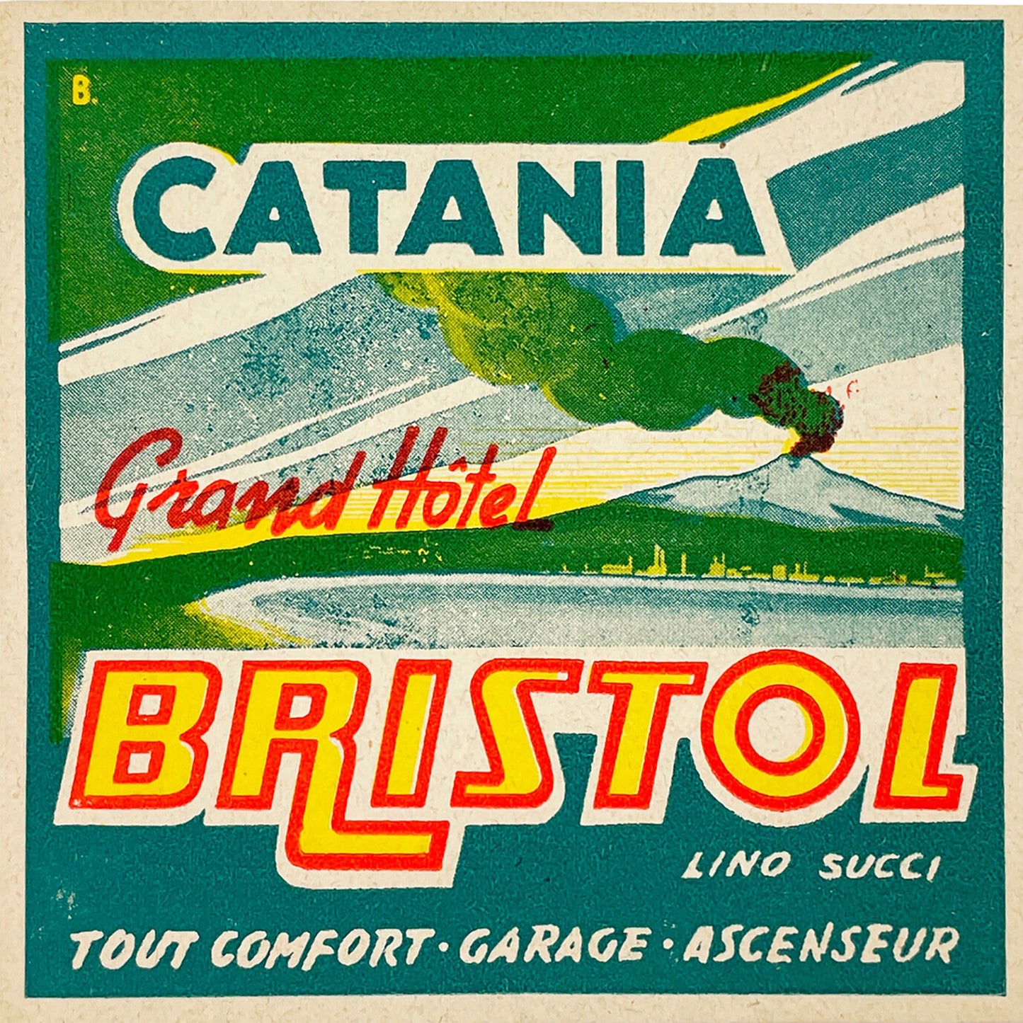 1010-23 Grand Hotel Bristol - Catania