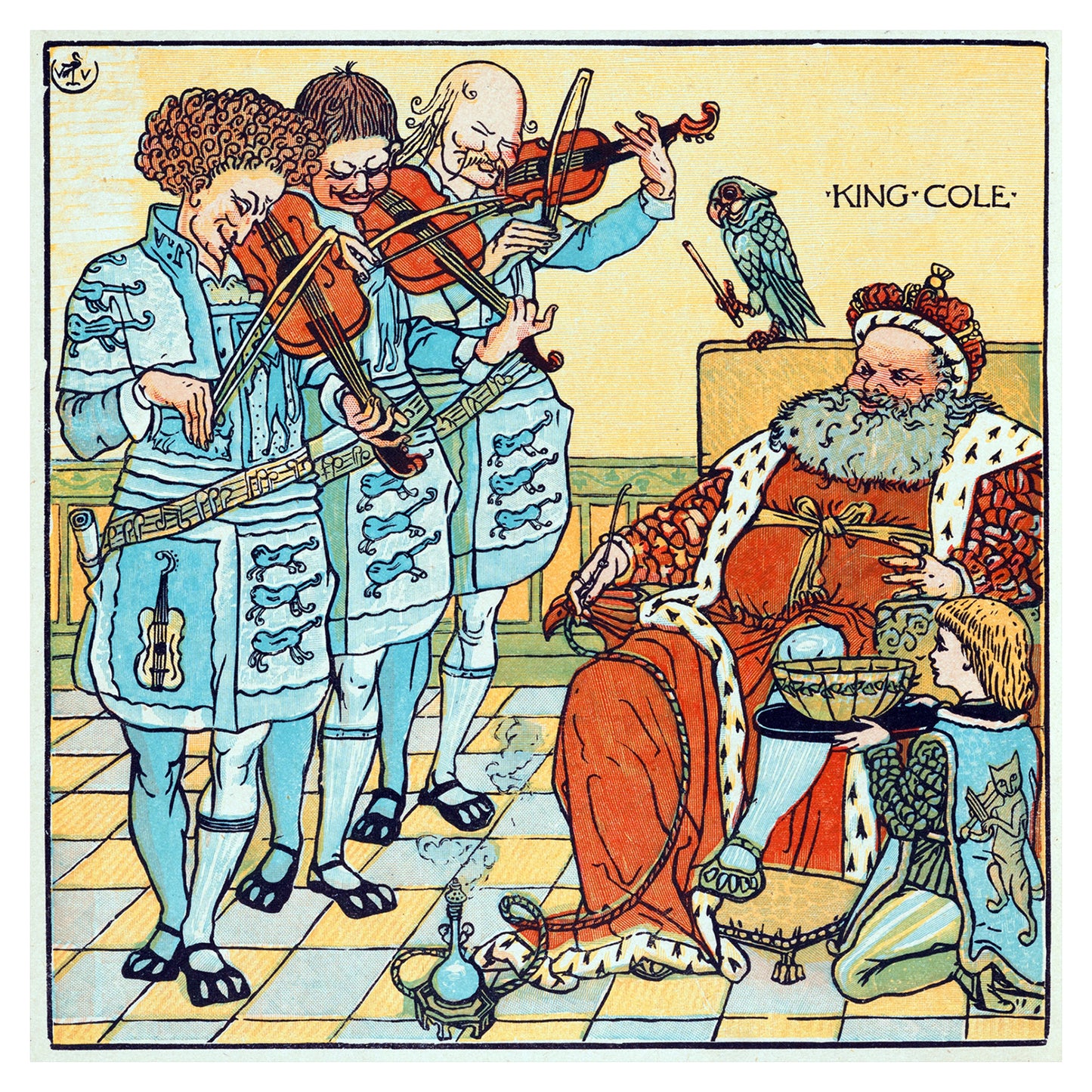 1010-164 King Cole - Walter Crane