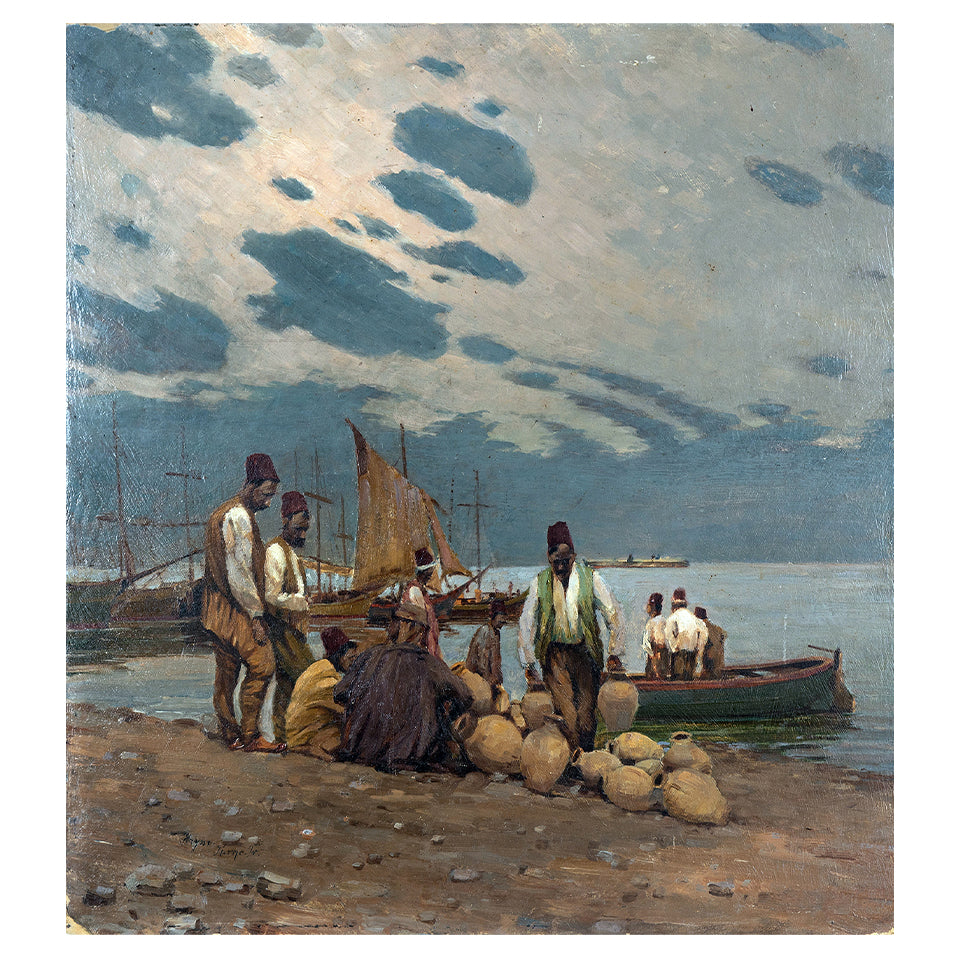 1011-05 Shoreline Scene - Frantisek Horejc