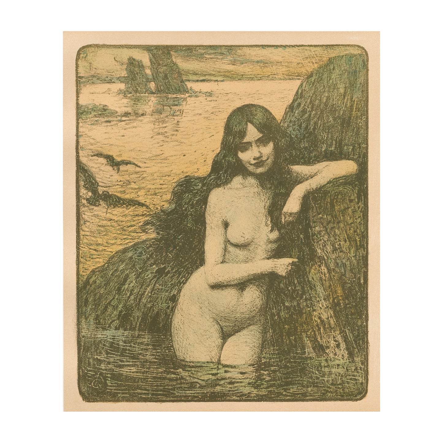 1012-03 Sirene - Charles Francois Prosper Guerin, 1899