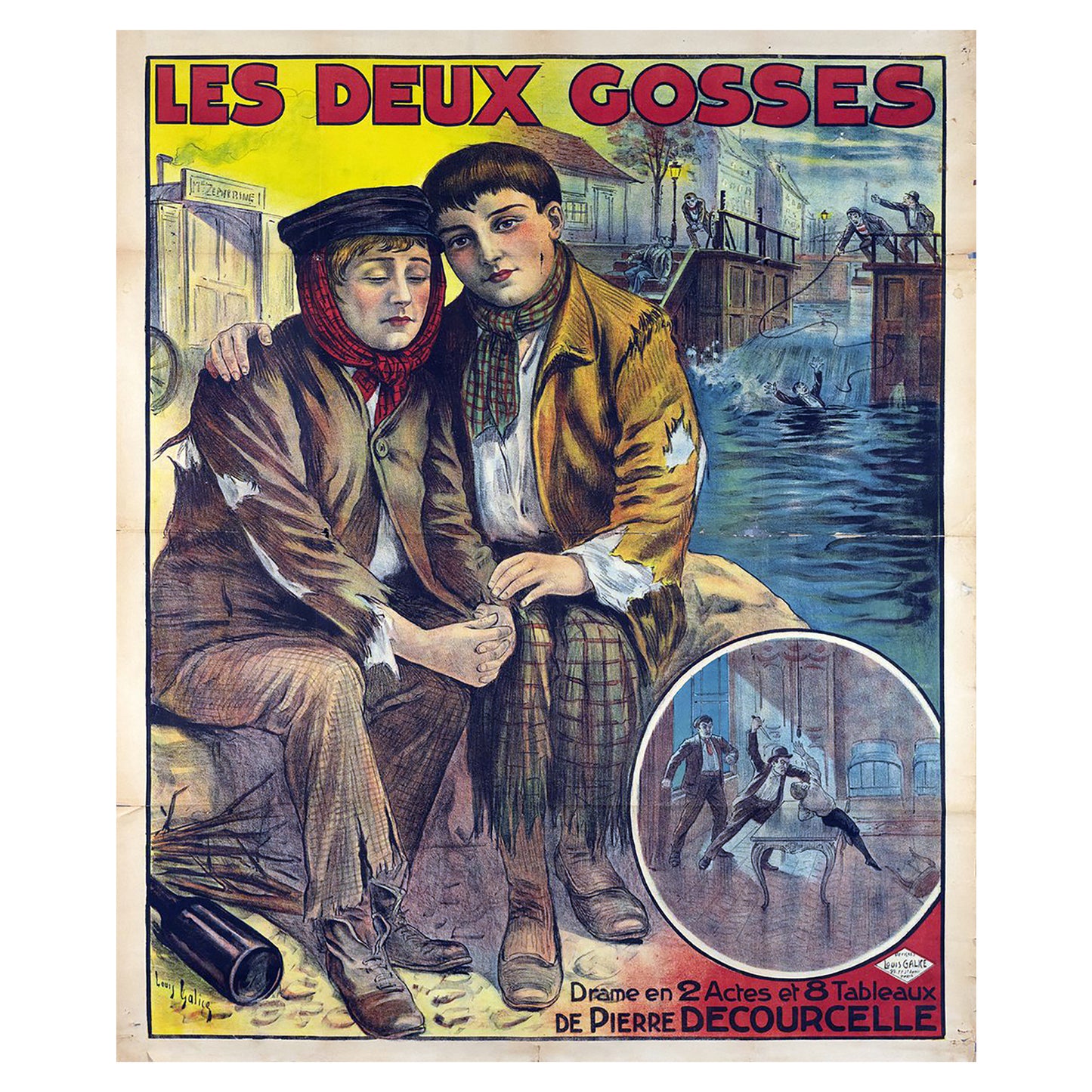 1012-57 Les Deux Gosses - Drame en 2 Actes et 8 Tableaux