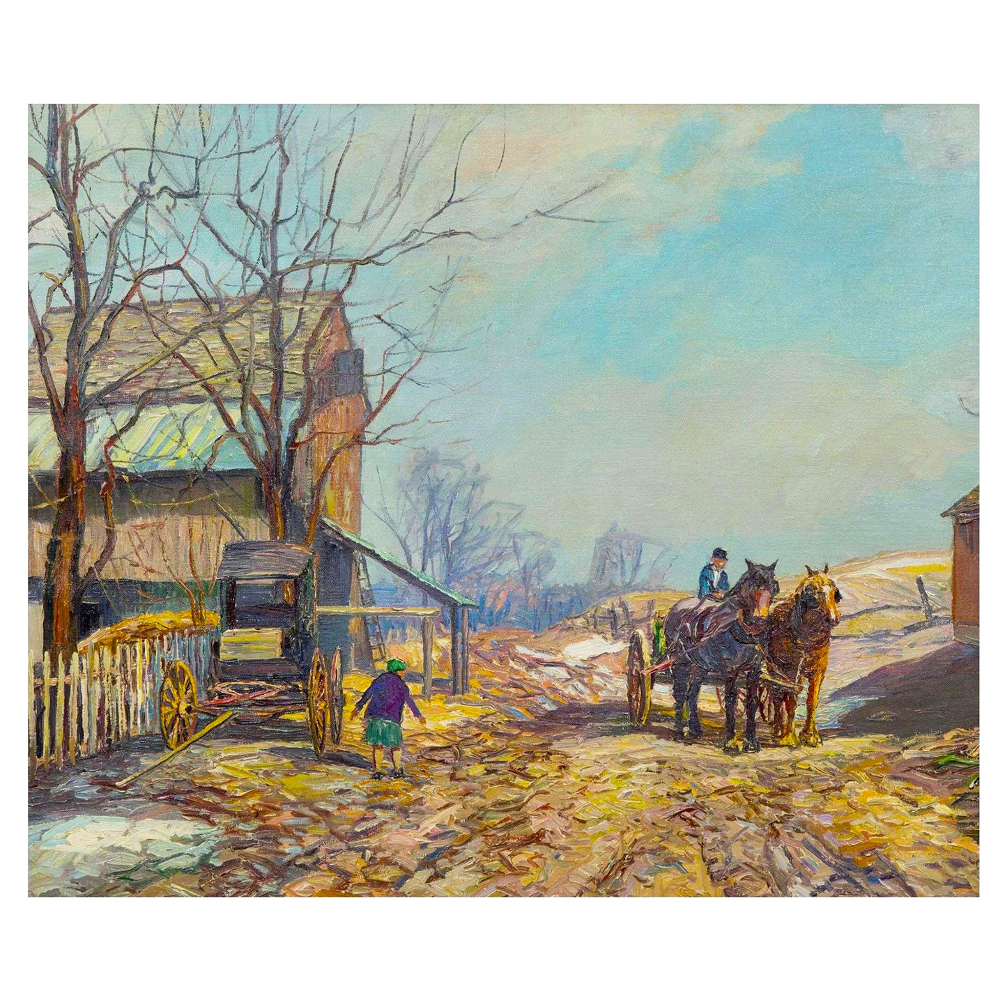1012-79 When Spring Comes - Edward Willis Redfield