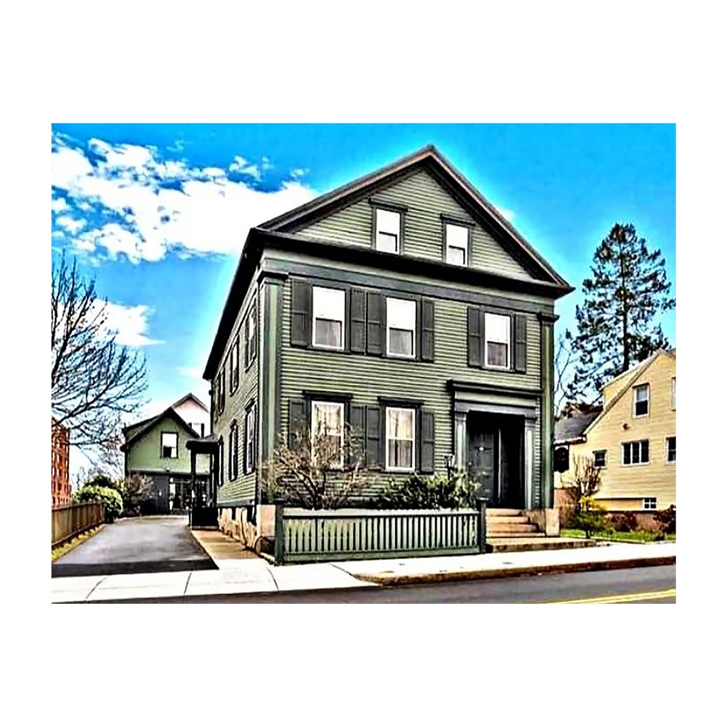 1013-08 Lizzie Borden House - Fall River MA