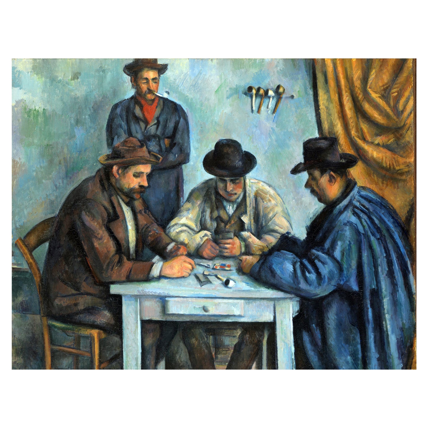 1013-33 The Card Players - Paul Cezanne