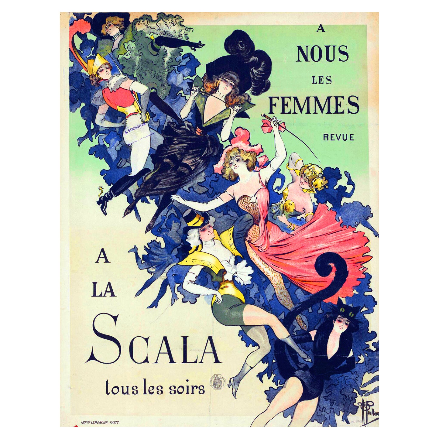 1013-55 A Nous Les Femmes - A La Scala Tous Les Soirs