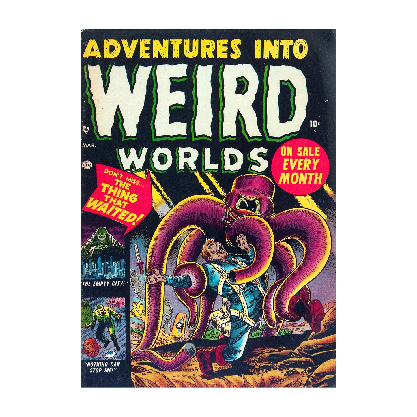 1014-25 Adventures Into Weird Worlds #3 - Marvel, 1952