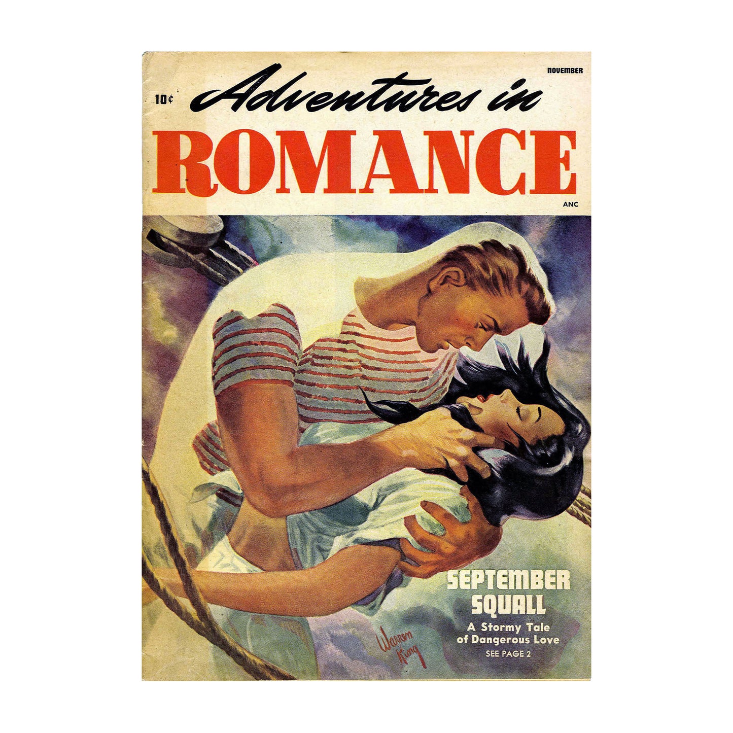 1014-26 Adventures in Romance #1 - St. John 1949