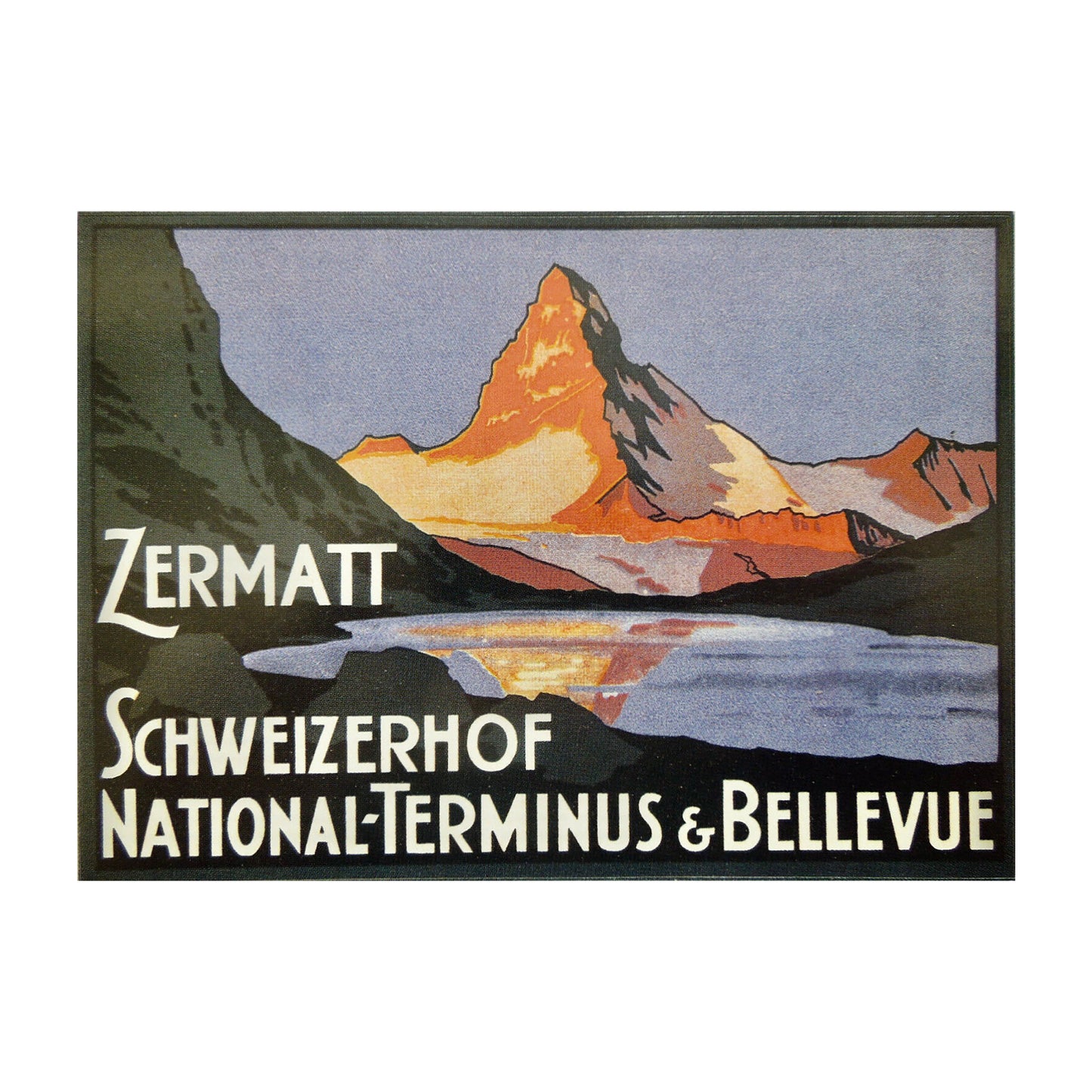 1014-28 Zermatt - Schweizerhof National-Terminus & Bellevue