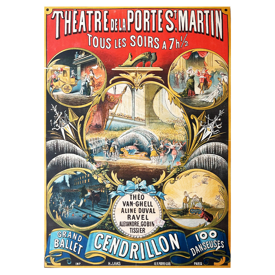 1014-66 Theatre De La Porte St Martin - Cendrillon (Cinderella)