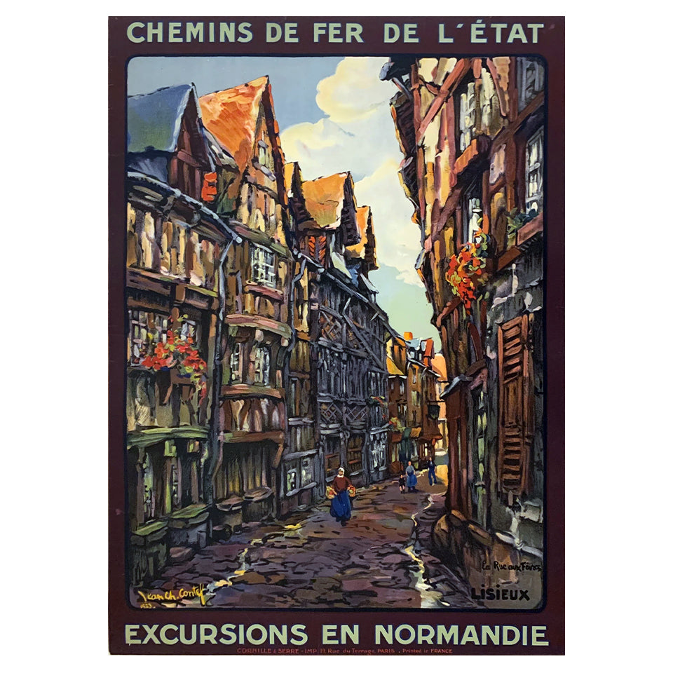 1014-87 Chemins De Fer De L'Etat - Excursions En Normandie