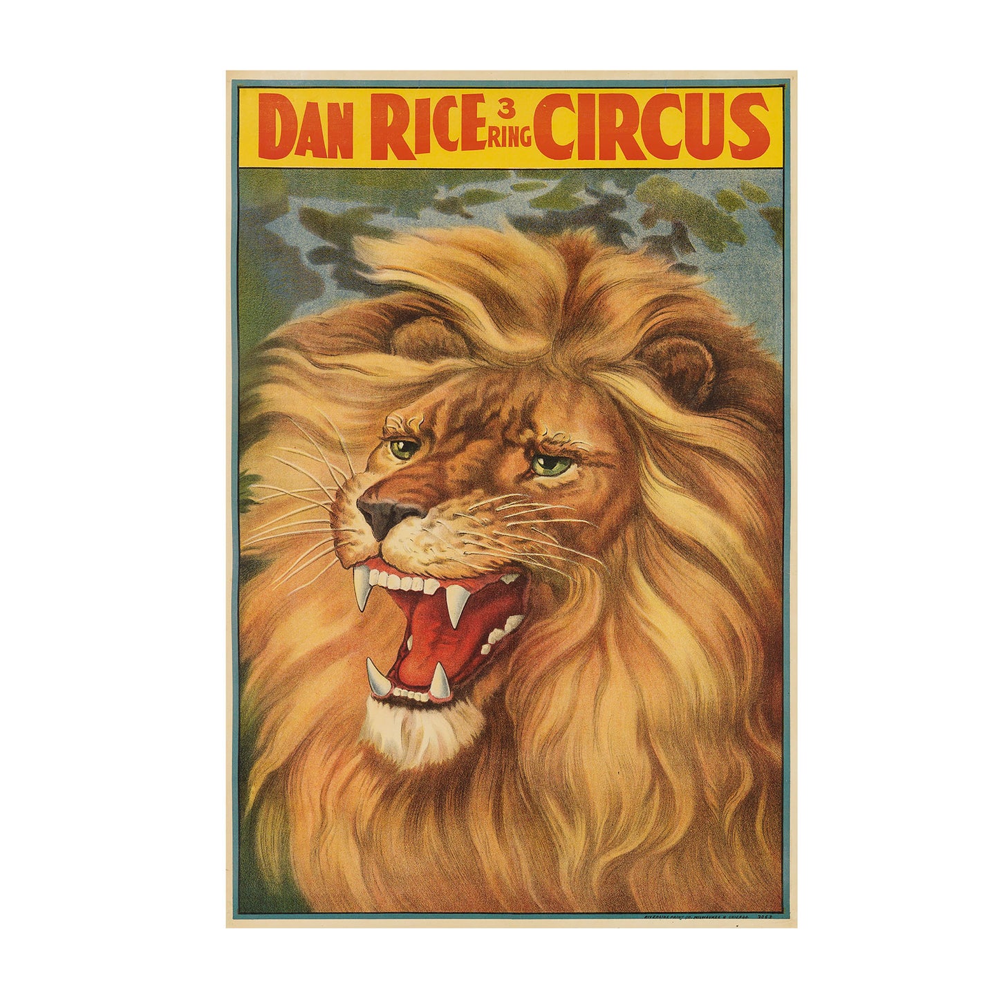 1015-106 Dan Rice 3 Ring Circus