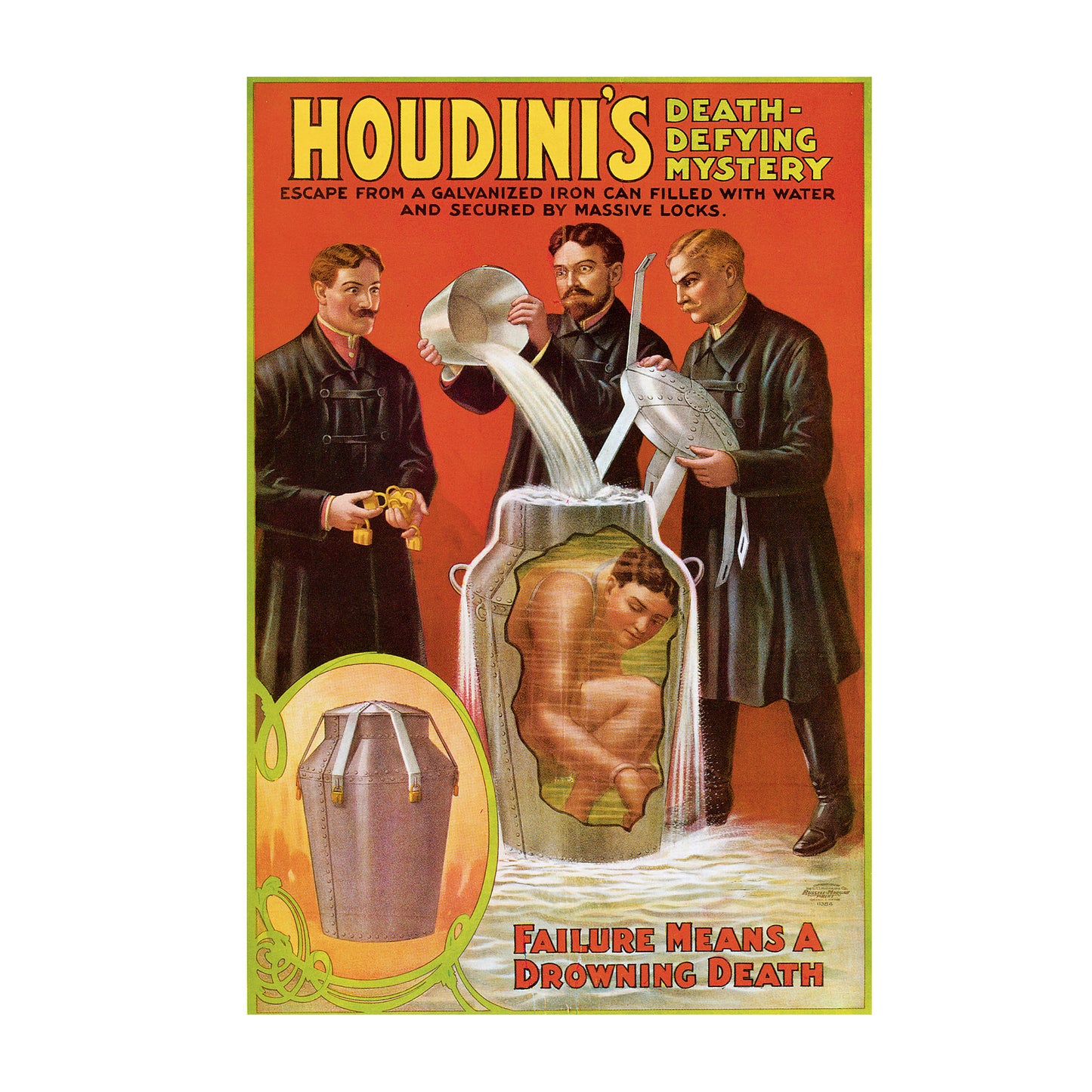1015-110 Houdini's Death Defying Mystery, 1908