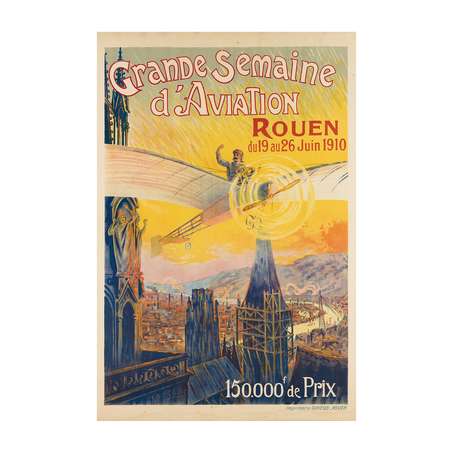 1015-112 Grande Semaine d'Aviation - Rouen, 1910