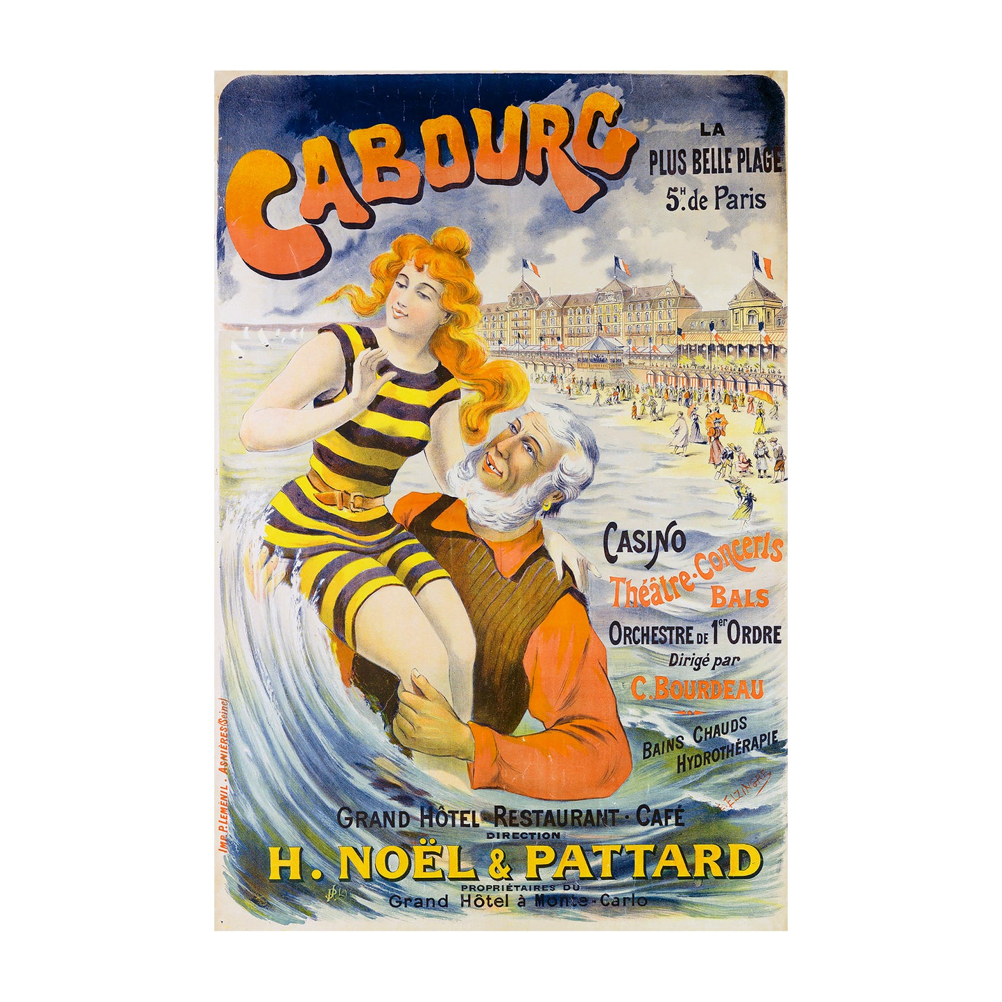 1015-113 Cabourg Grande Hotel - Restaurant - Cafe