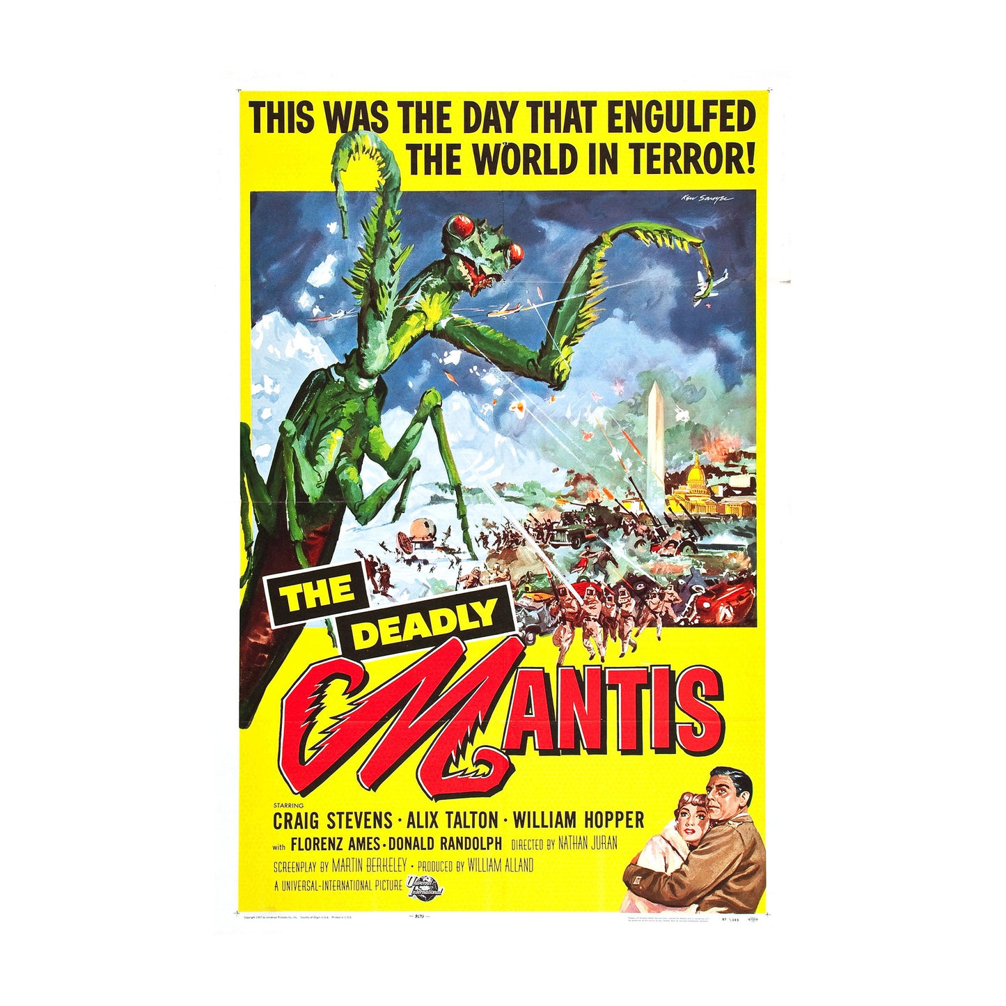 1015-136 The Deadly Mantis - 1957, Universal-International
