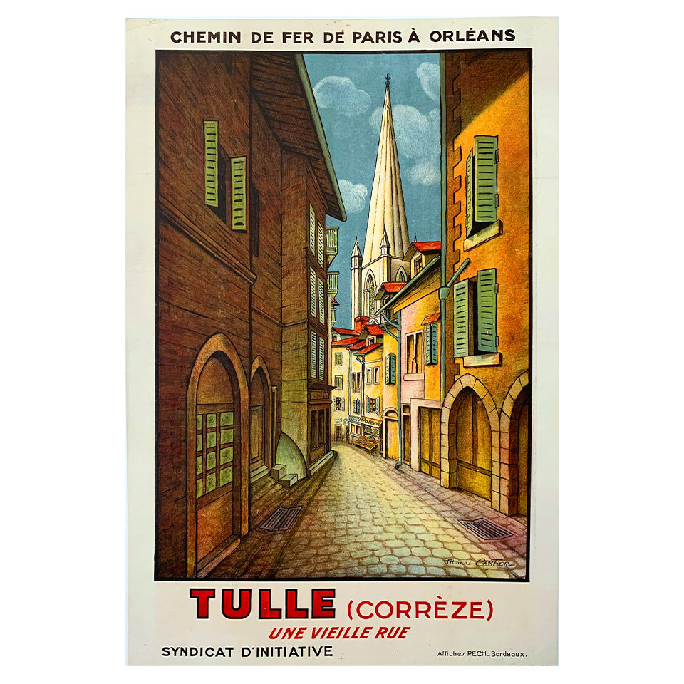 1015-138 Chemin De Fer De Paris A Orleans - Tulle