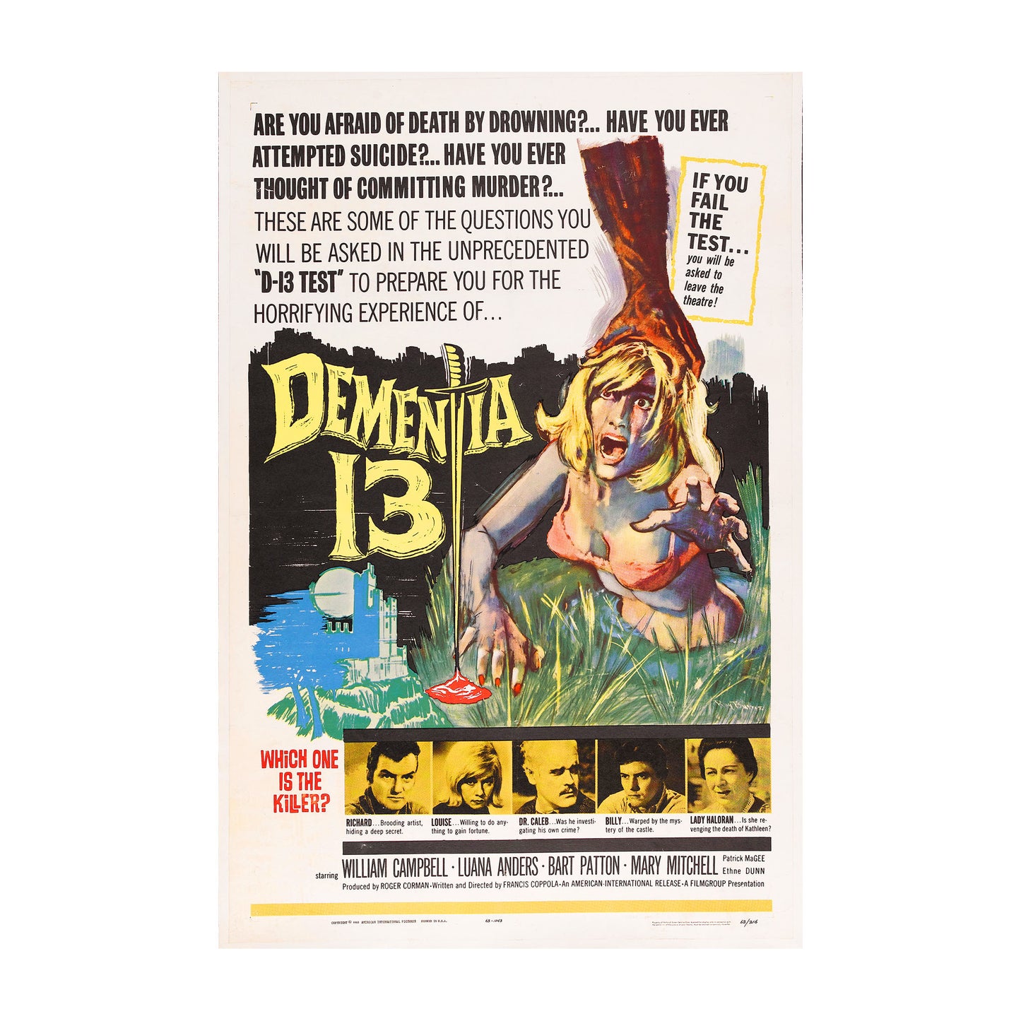 1015-139 Dementia 13 - 1963, American International