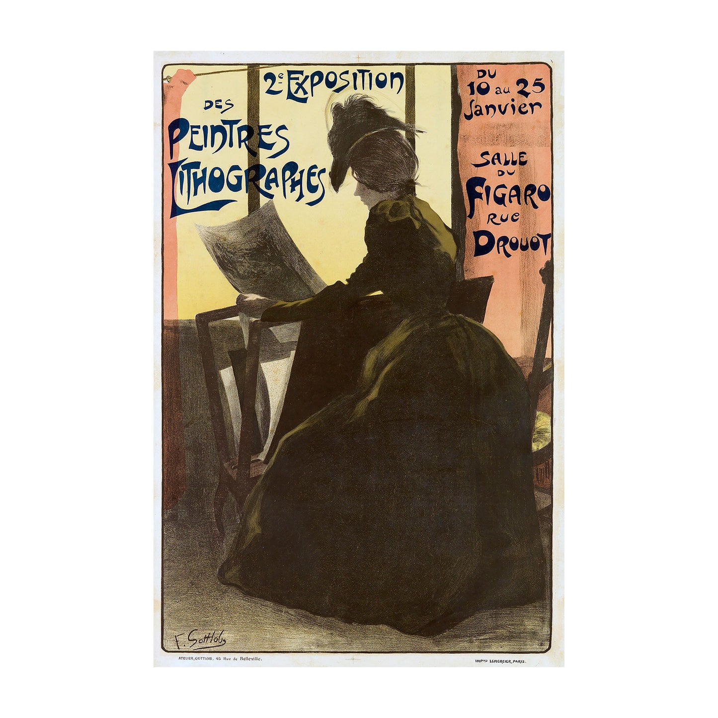 1015-142 2nd Exposition Des Peintres Lithographes