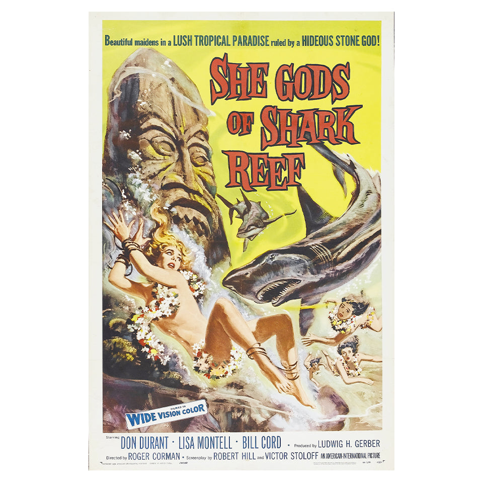 1015-271 She Gods of Shark Reef - 1958, American International